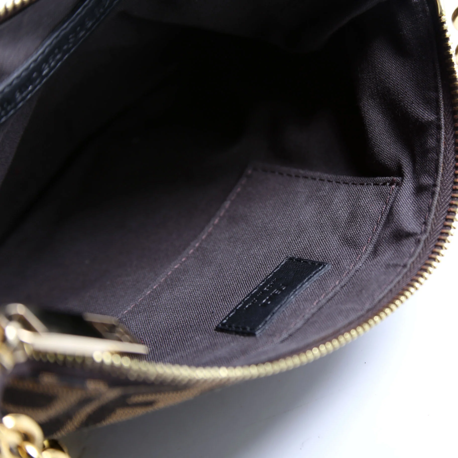 8MO260 Zucca Elite Crossbody Brown/Black - Image 13