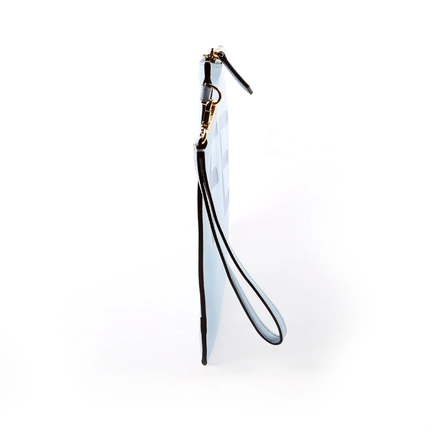 8N0178 Roma Large Flat Pouch Blue - Image 3