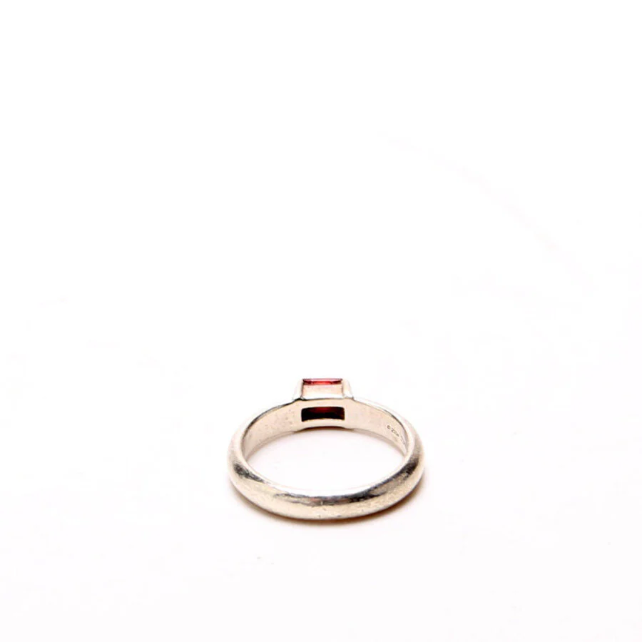 925/Tourmaline Ring Size 4.5 - Image 3