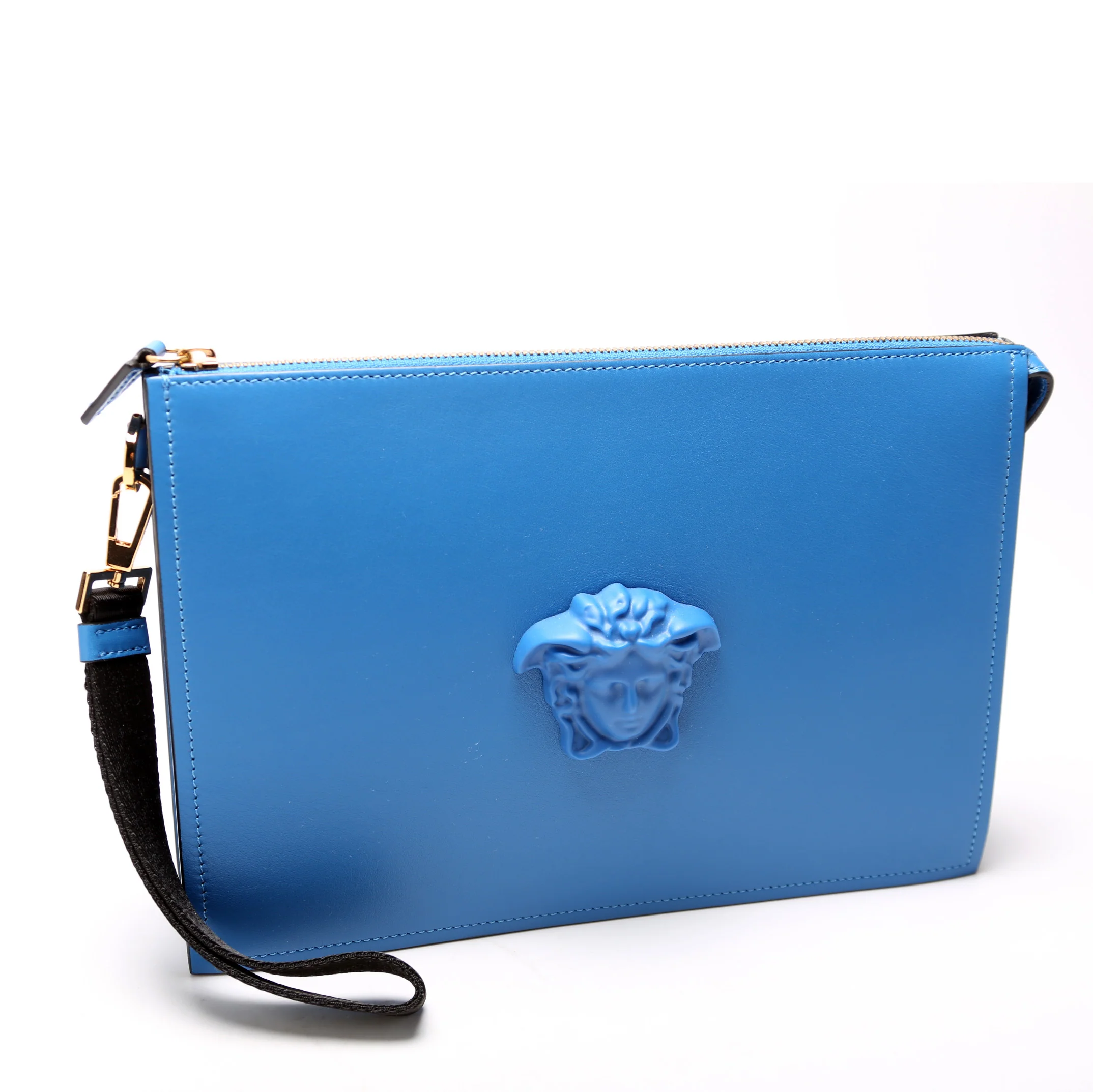A Medusa Large Wristlet Pouch Blue - Image 2
