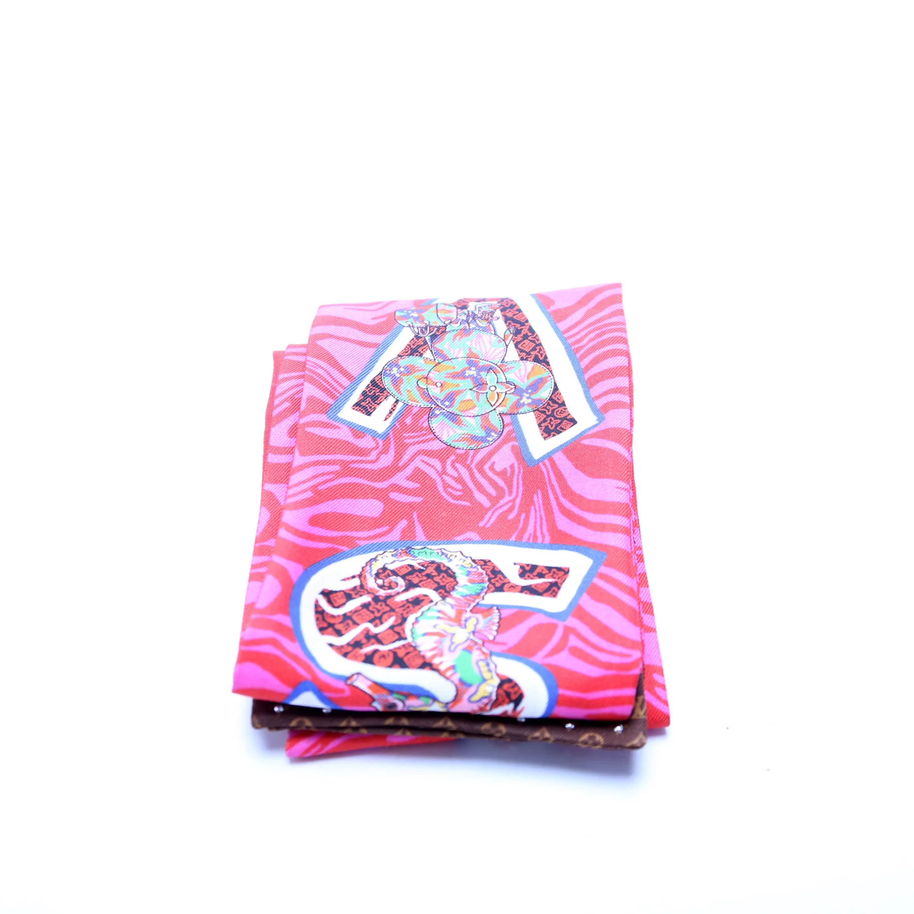 ABC Studded Bandeau Silk Scarf - Image 3