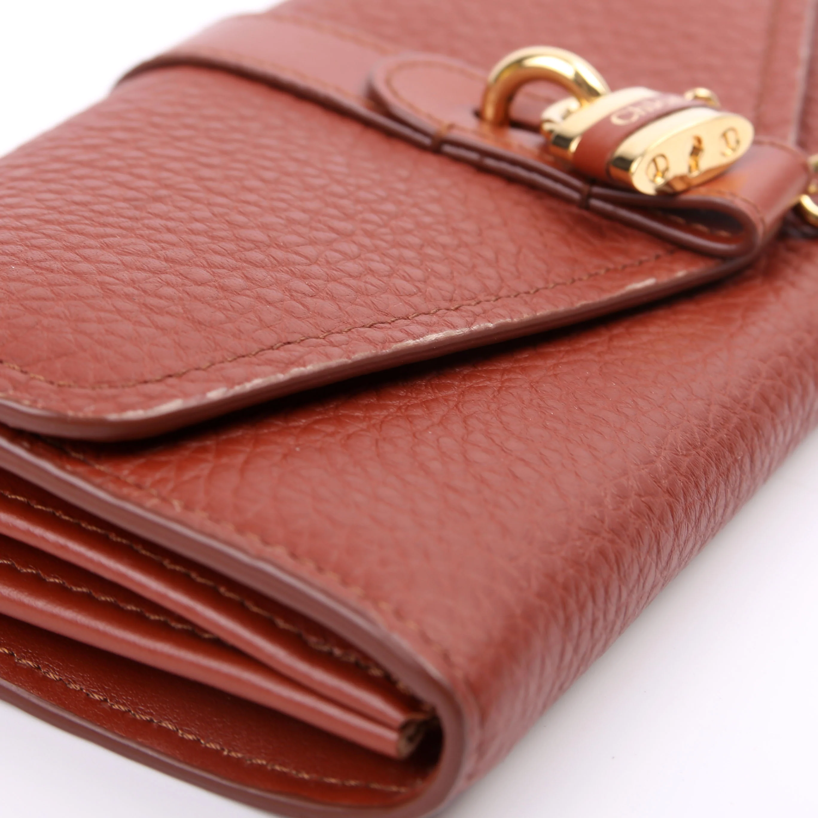 Aby Continental Flap Wallet Brown - Image 6