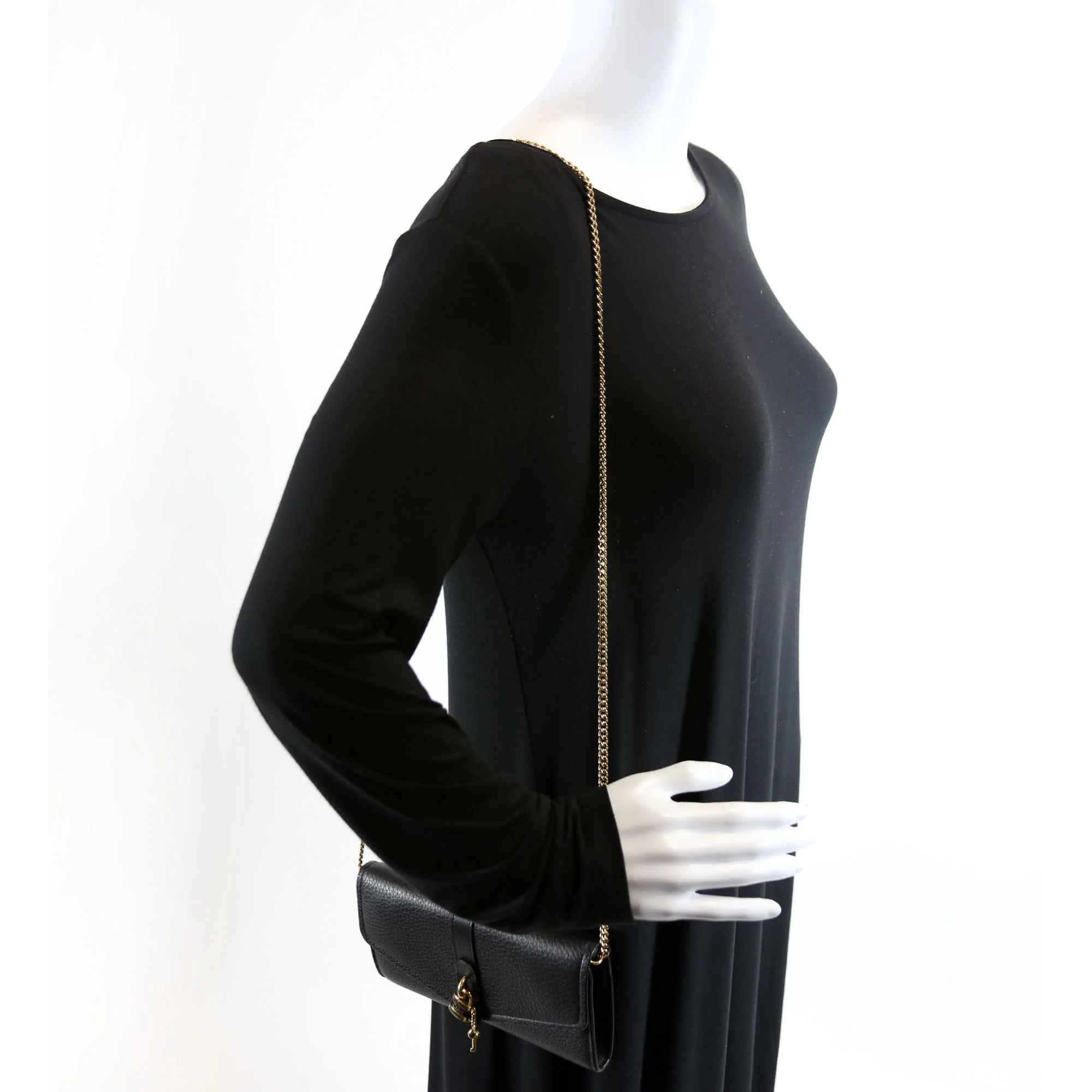 Aby Grain Leather WOC Black - Image 12