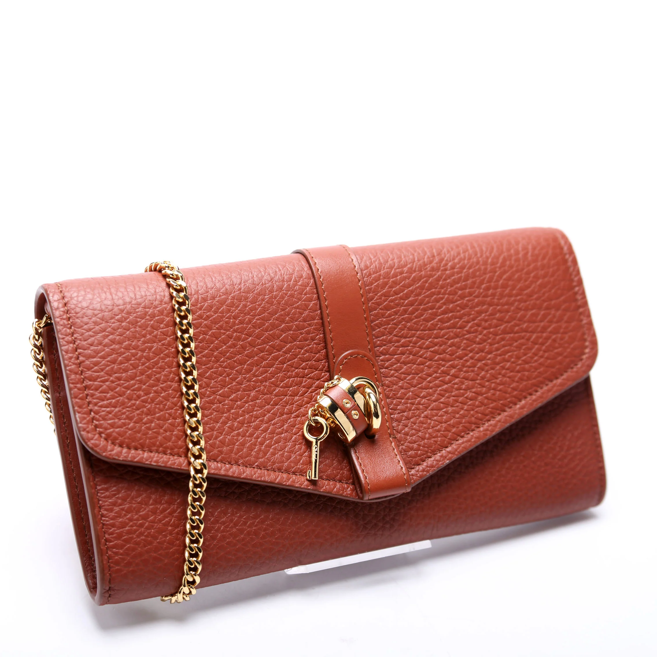 Aby Grain Leather WOC Brown - Image 2