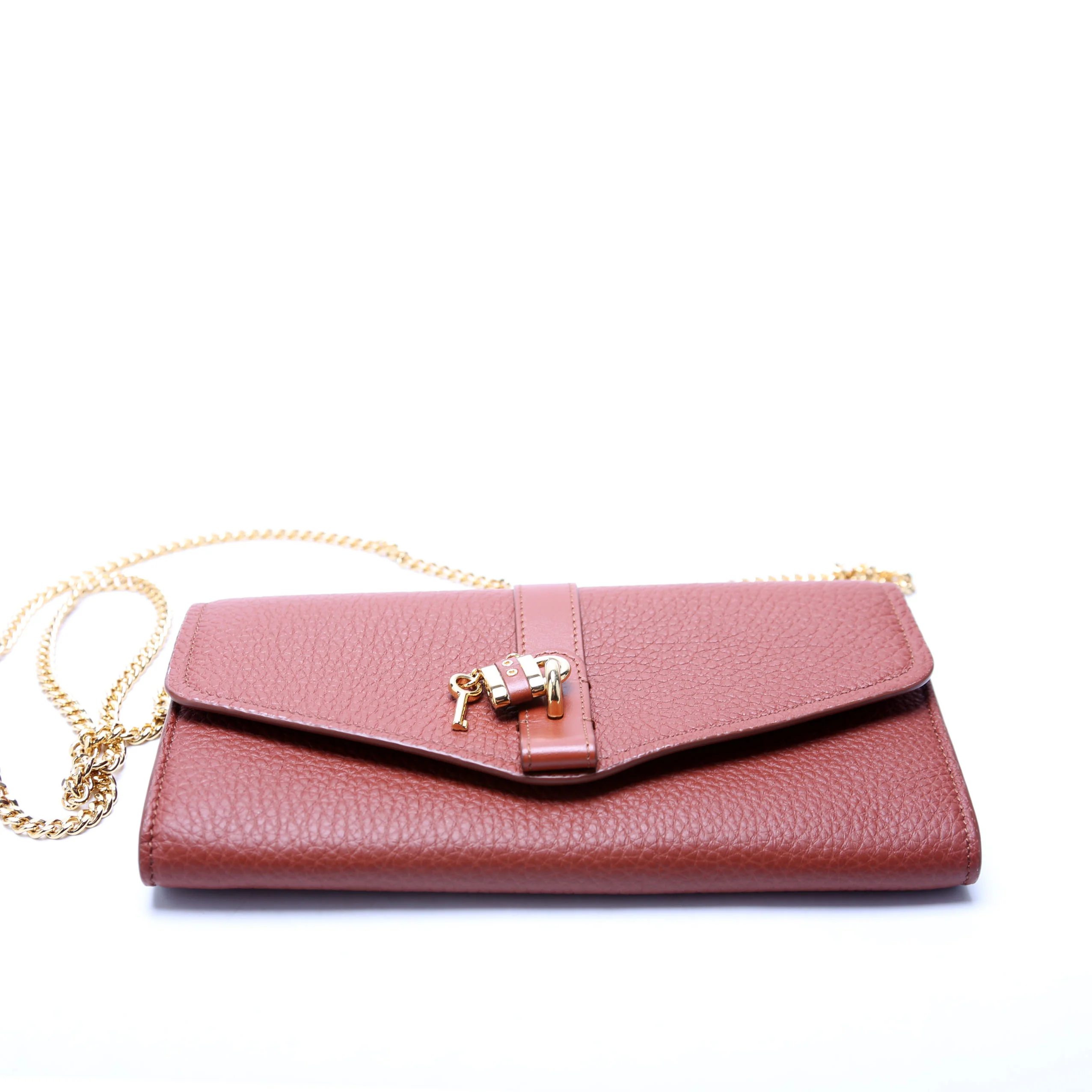 Aby Grain Leather WOC Brown - Image 4