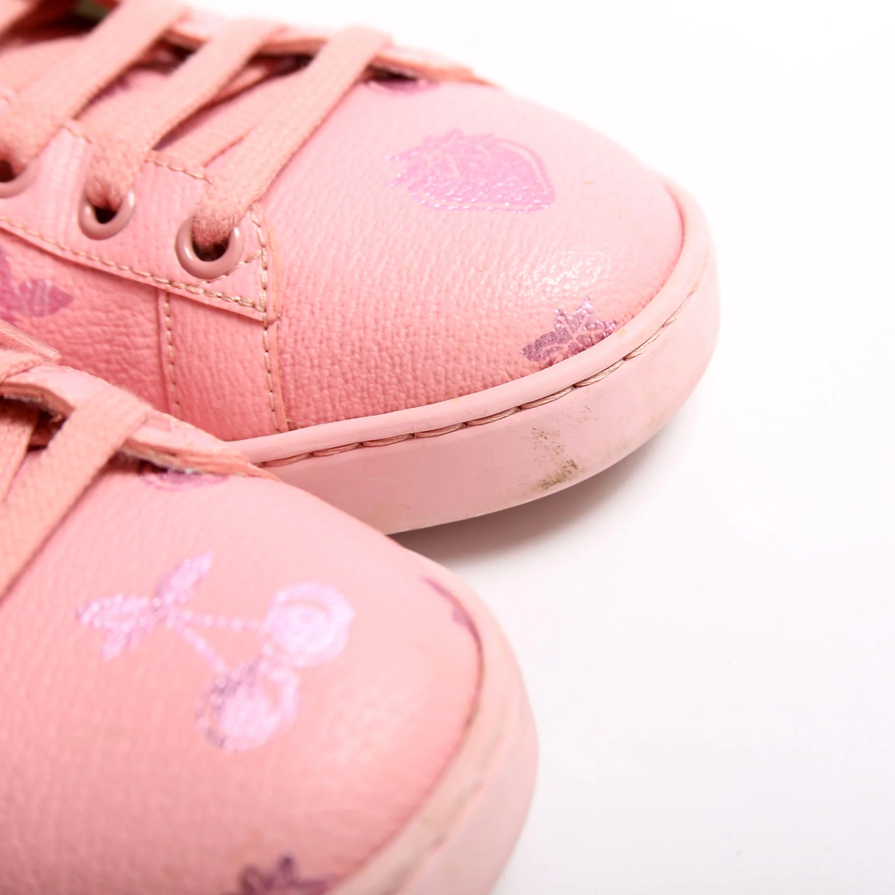 Ace Leather Sneakers Size 38 Pink - Image 10