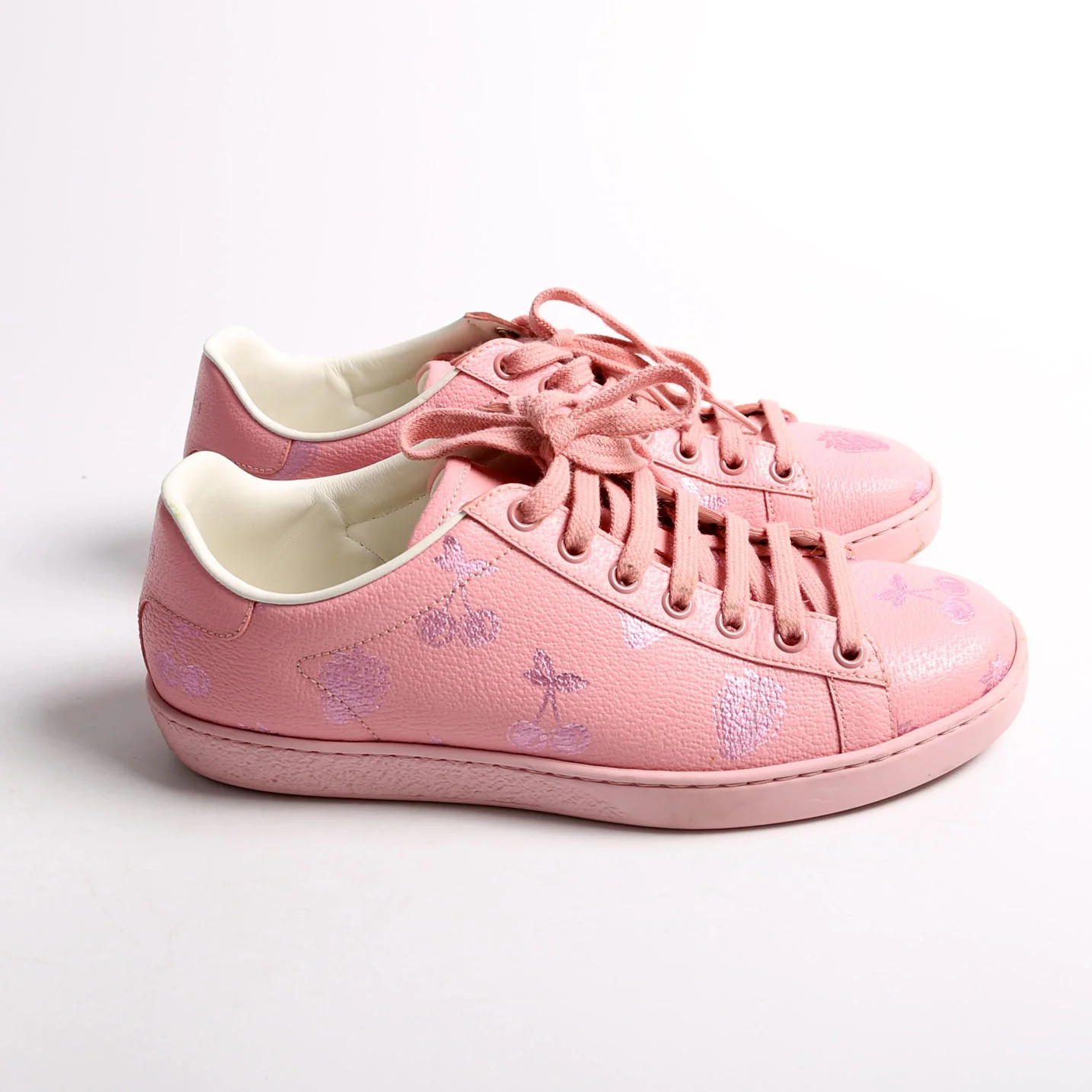 Ace Leather Sneakers Size 38 Pink - Image 4