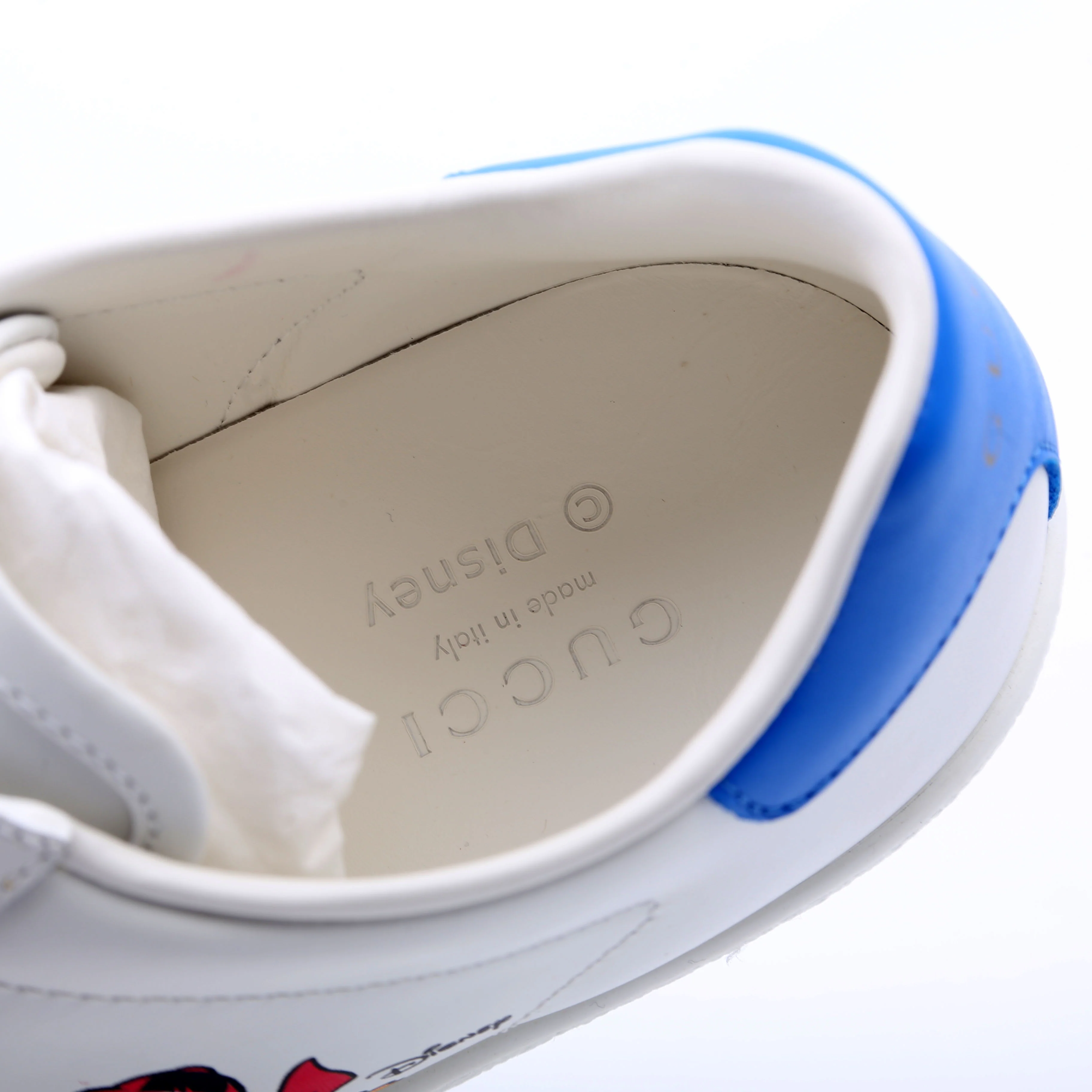 Ace Web Disney Sneakers Size 36.5 White/Blue - Image 9