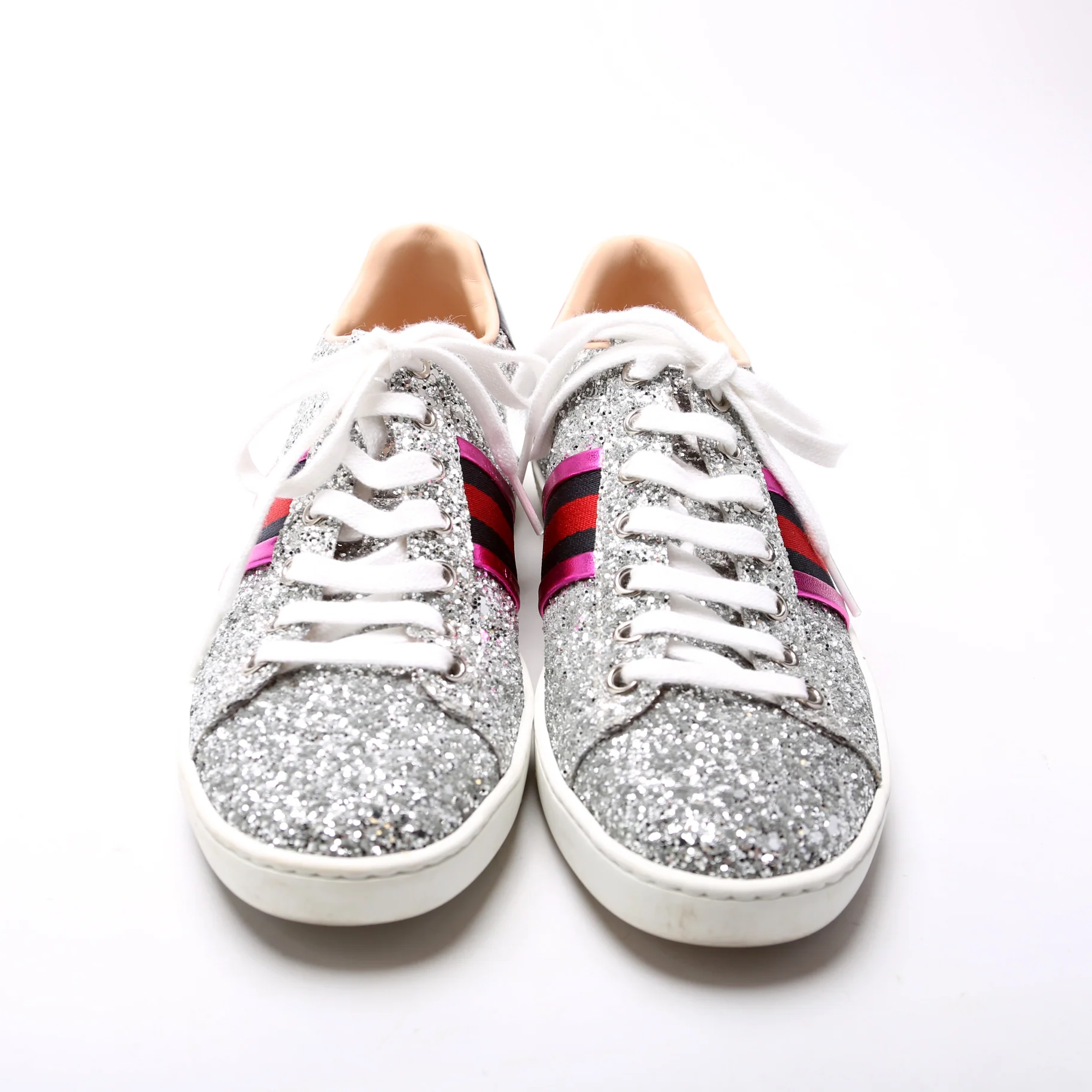 Ace Web Glitter Sneakers Size 36.5 - Image 2
