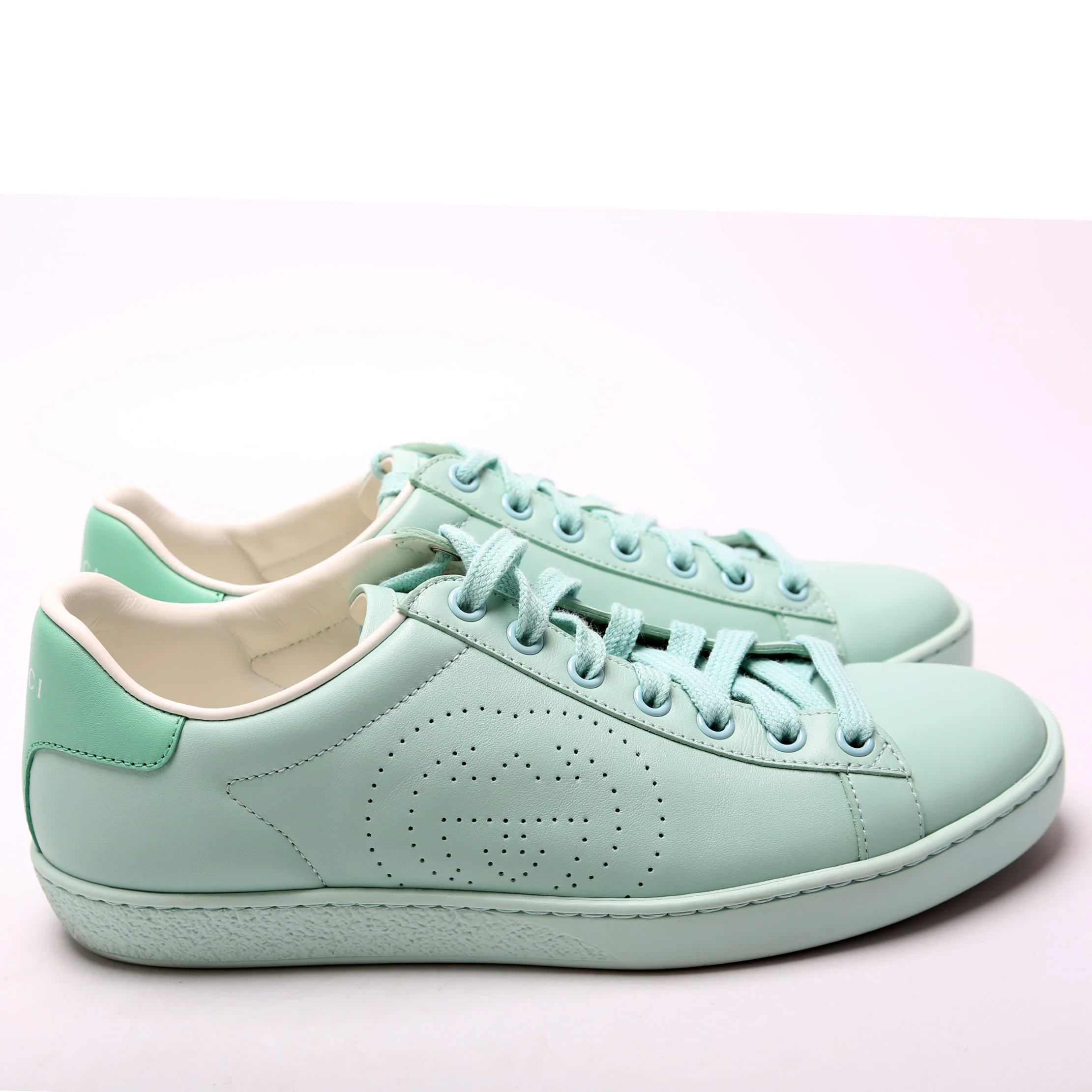 Ace Web Leather Sneakers Size 37 - Image 3
