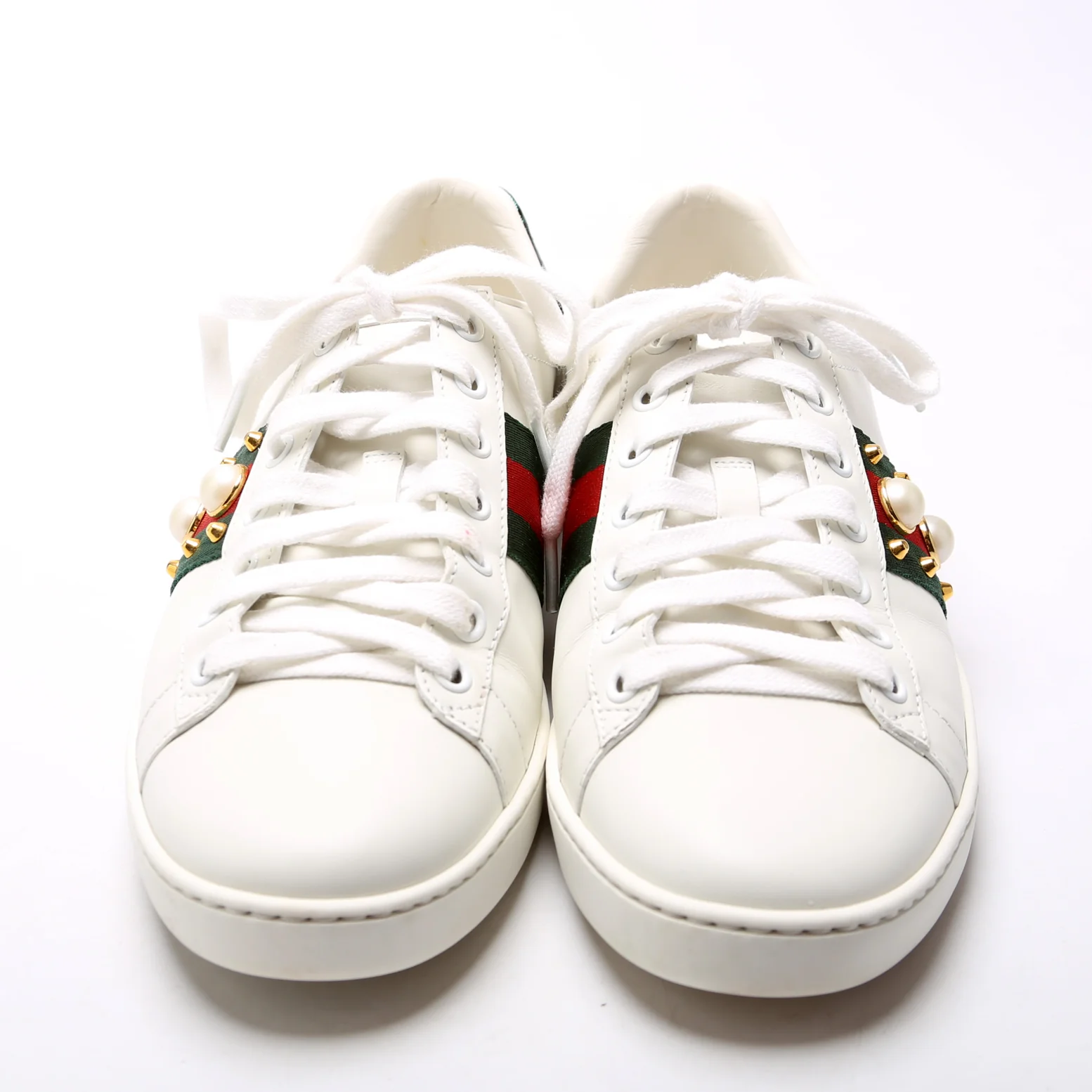 Ace Web Pearl Sneakers Size 38 - Image 2