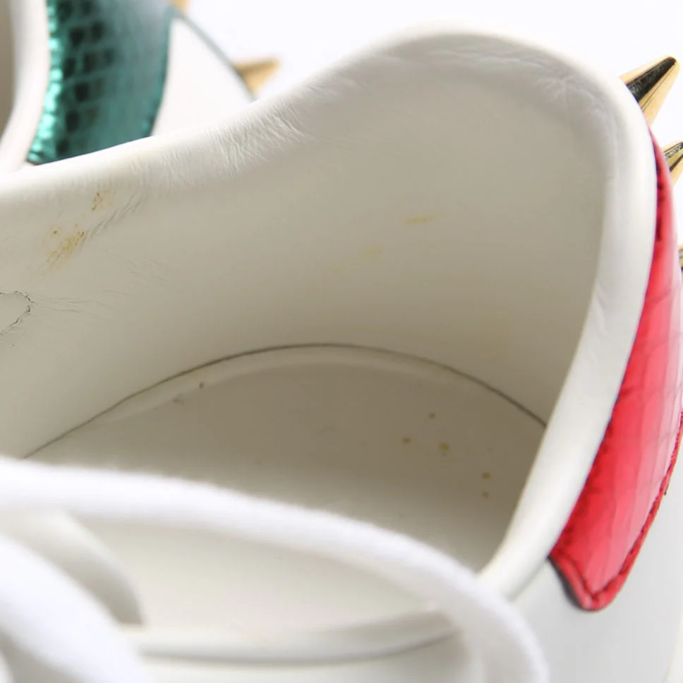 Ace Web Spike Sneakers Size 37 White - Image 7