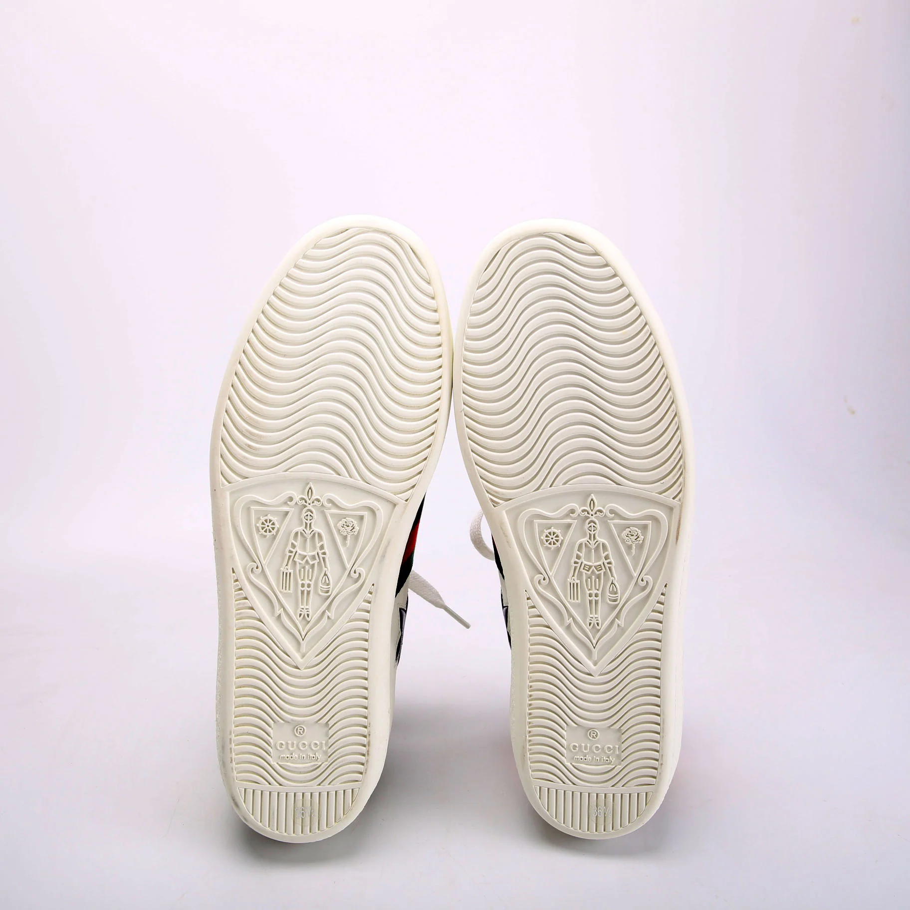 Ace Web Star Sneakers Size 36.5 White/Red/Blue - Image 6
