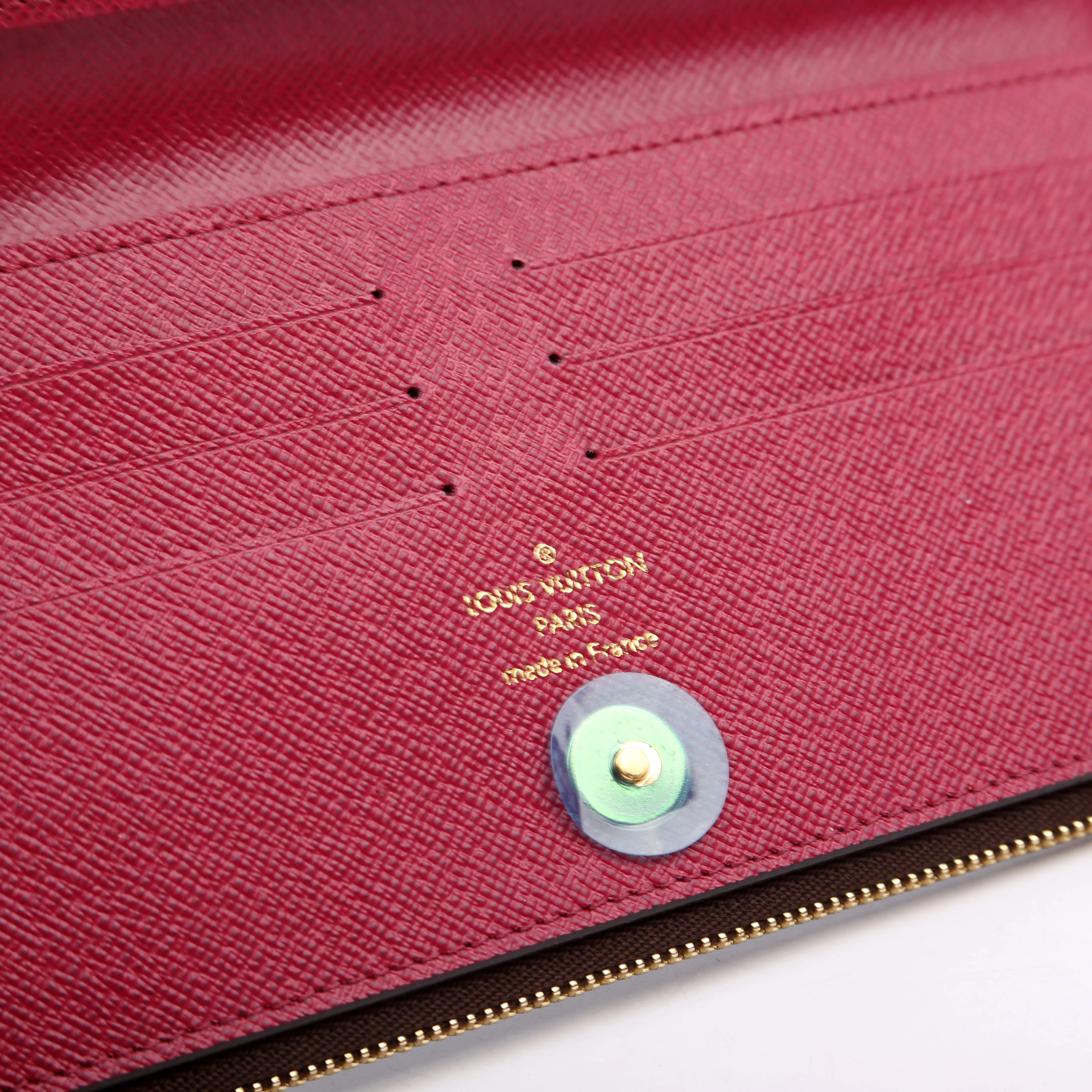 Adele Wallet Monogram Berry - Image 9