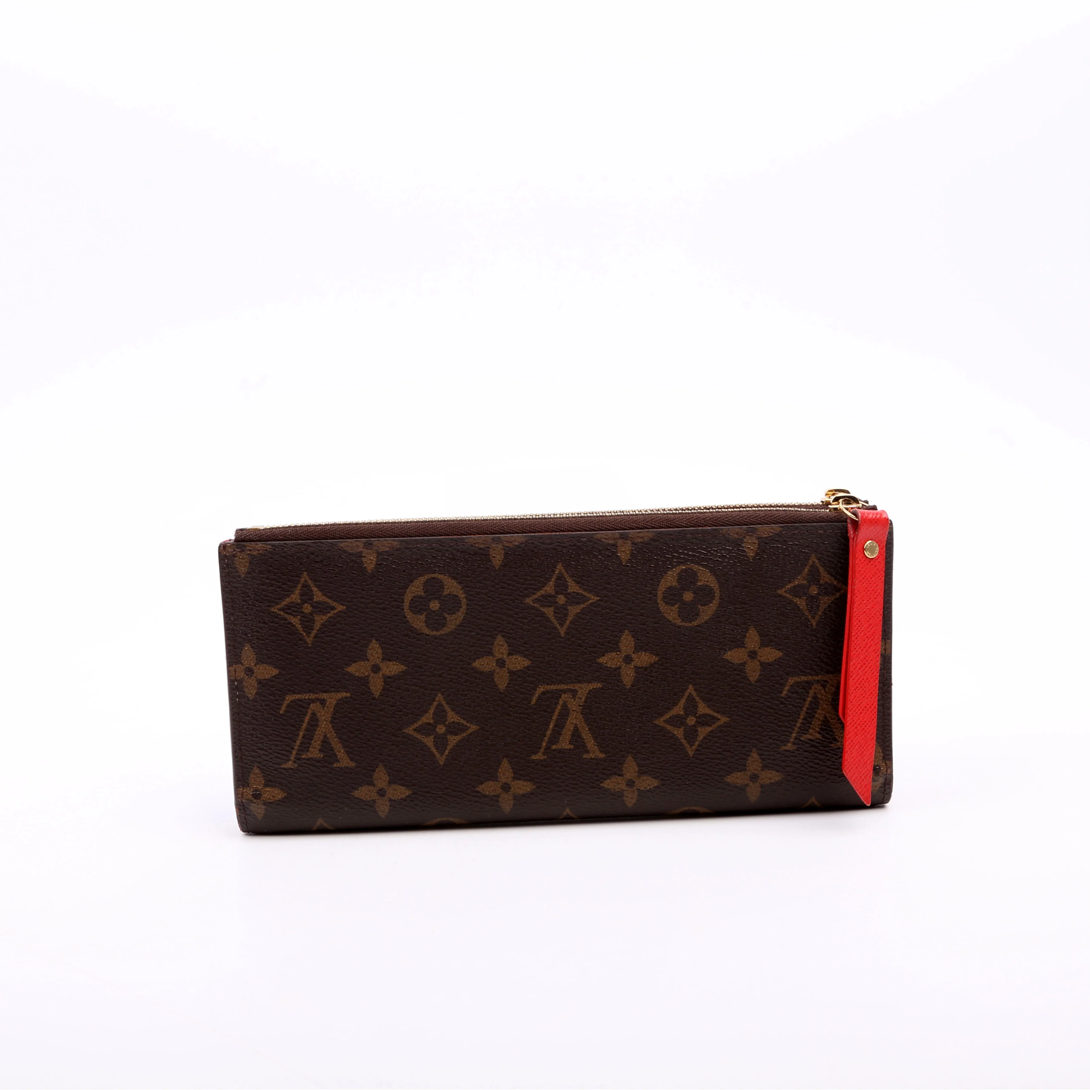 Adele Wallet Monogram Red - Image 3