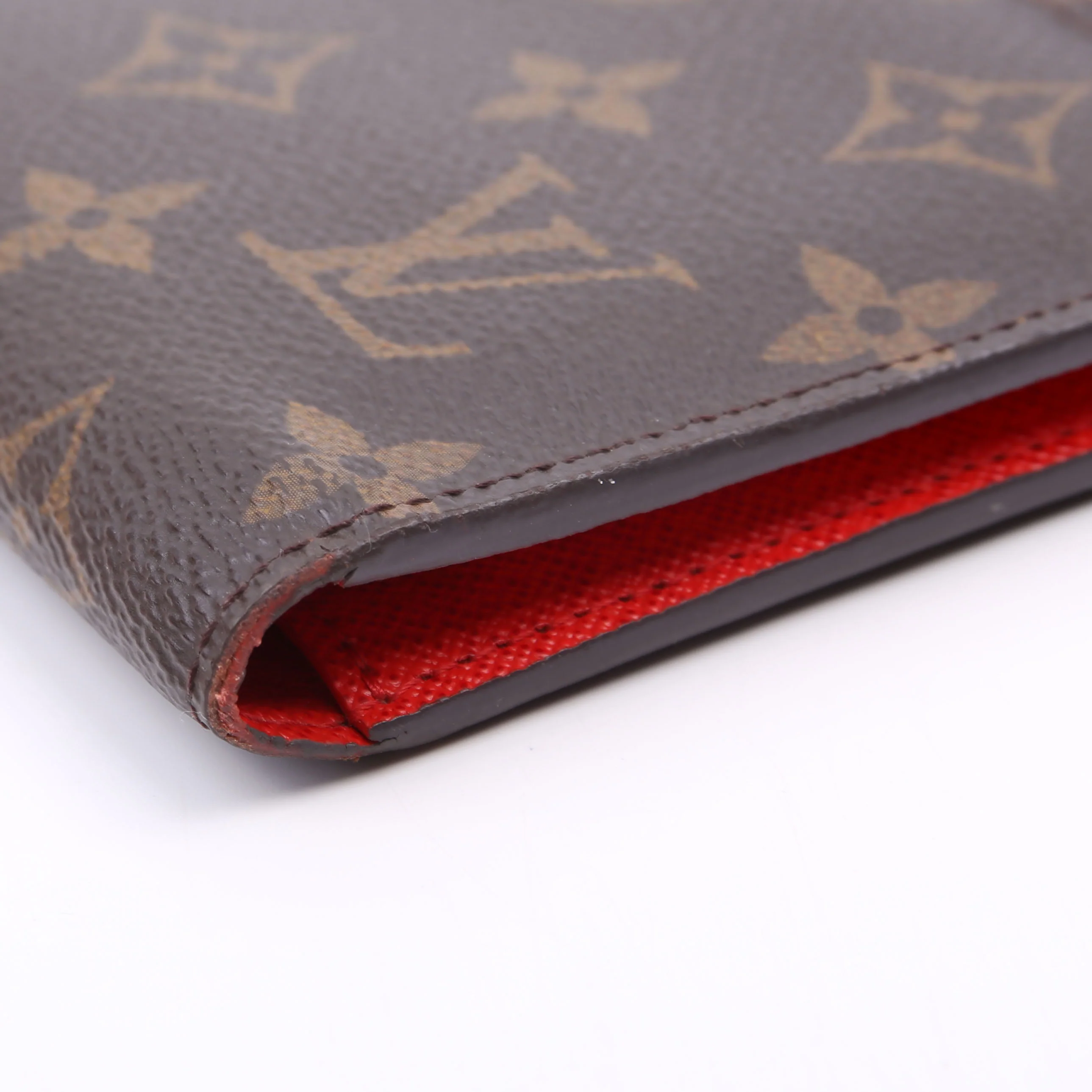 Adele Wallet Monogram Red - Image 6