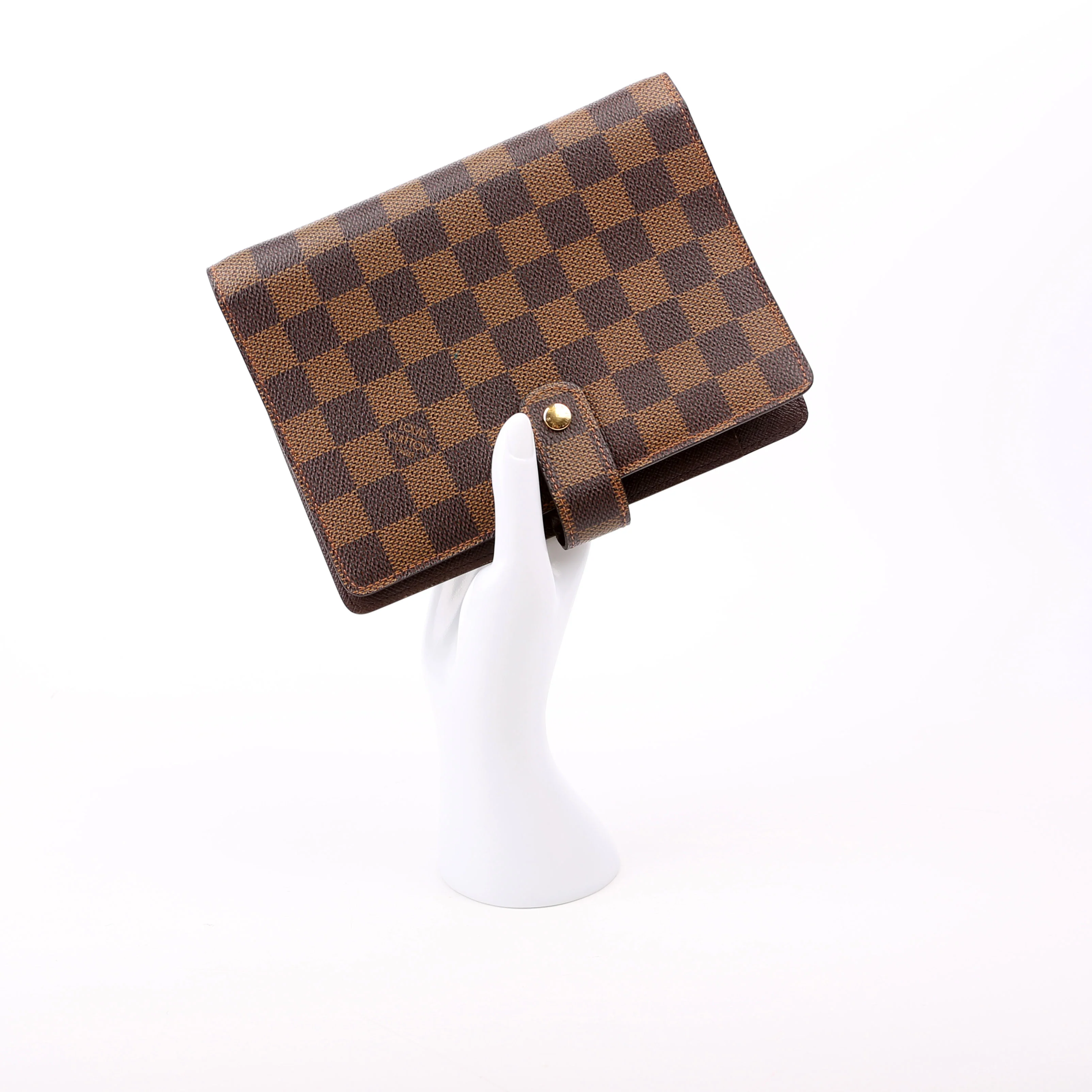 Agenda Medium Ring Damier Ebene - Image 11