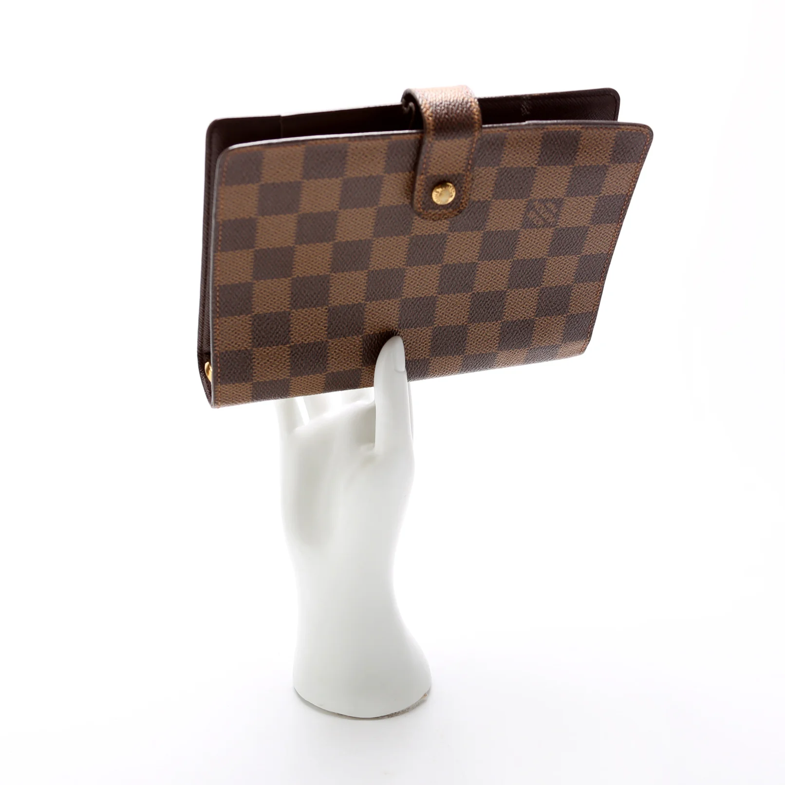Agenda Medium Ring Damier Ebene - Image 9