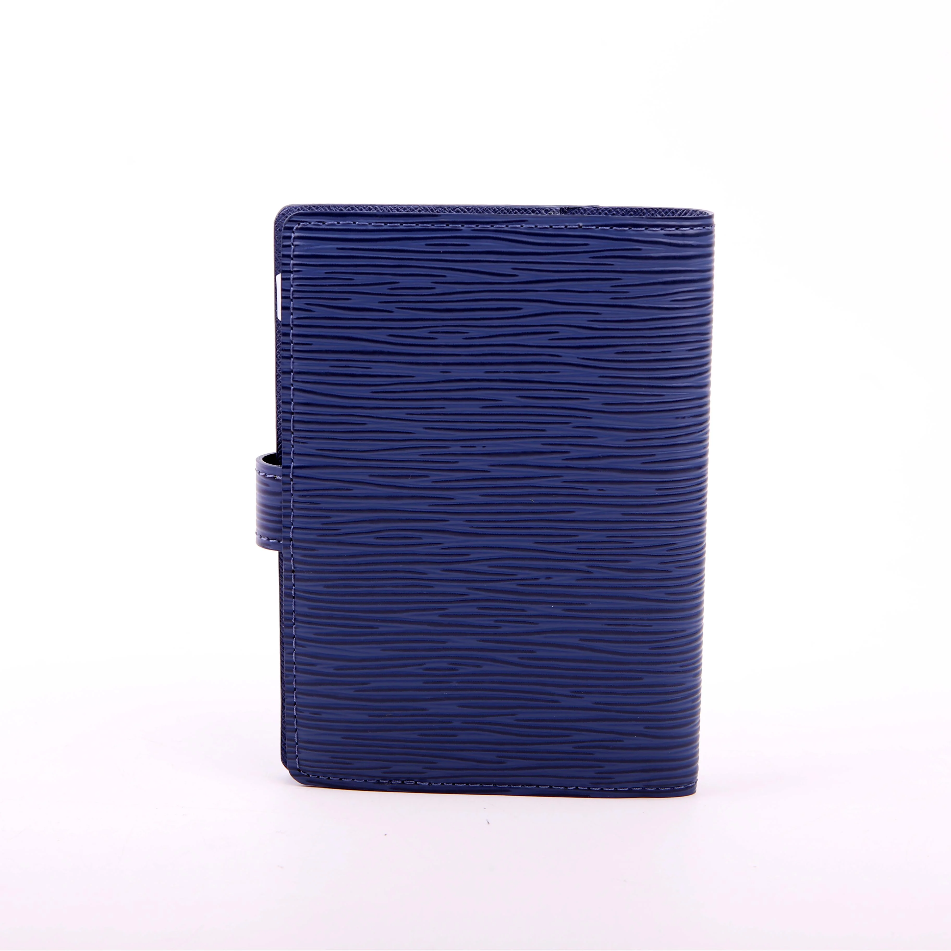 Agenda Medium Ring Epi Blue - Image 3