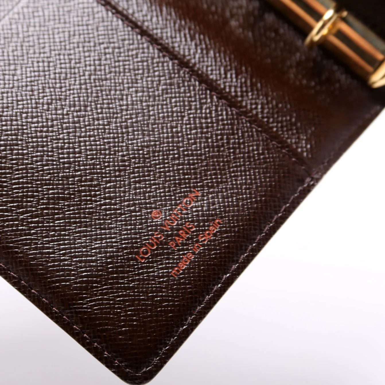 Agenda Small Ring Damier Ebene - Image 7