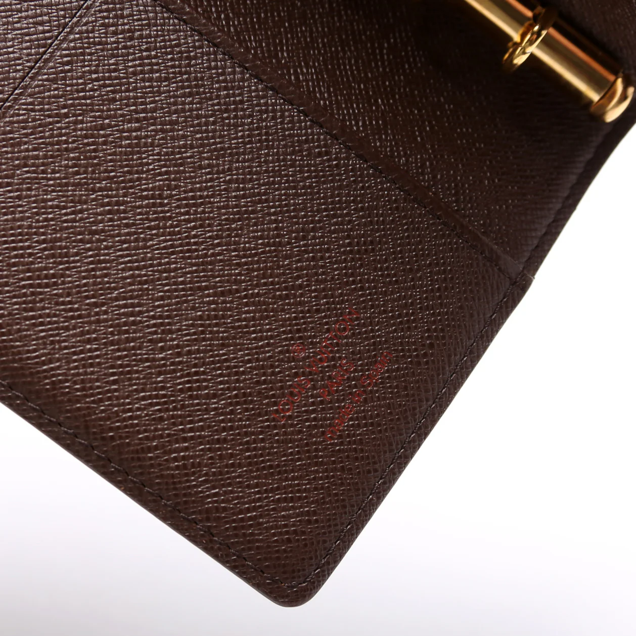 Agenda Small Ring Damier Ebene - Image 7