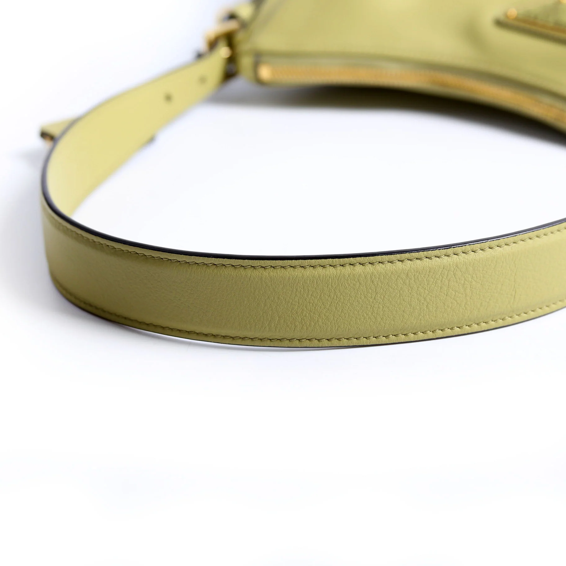 Aimee Shoulder Bag Soft Calfskin Green - Image 10