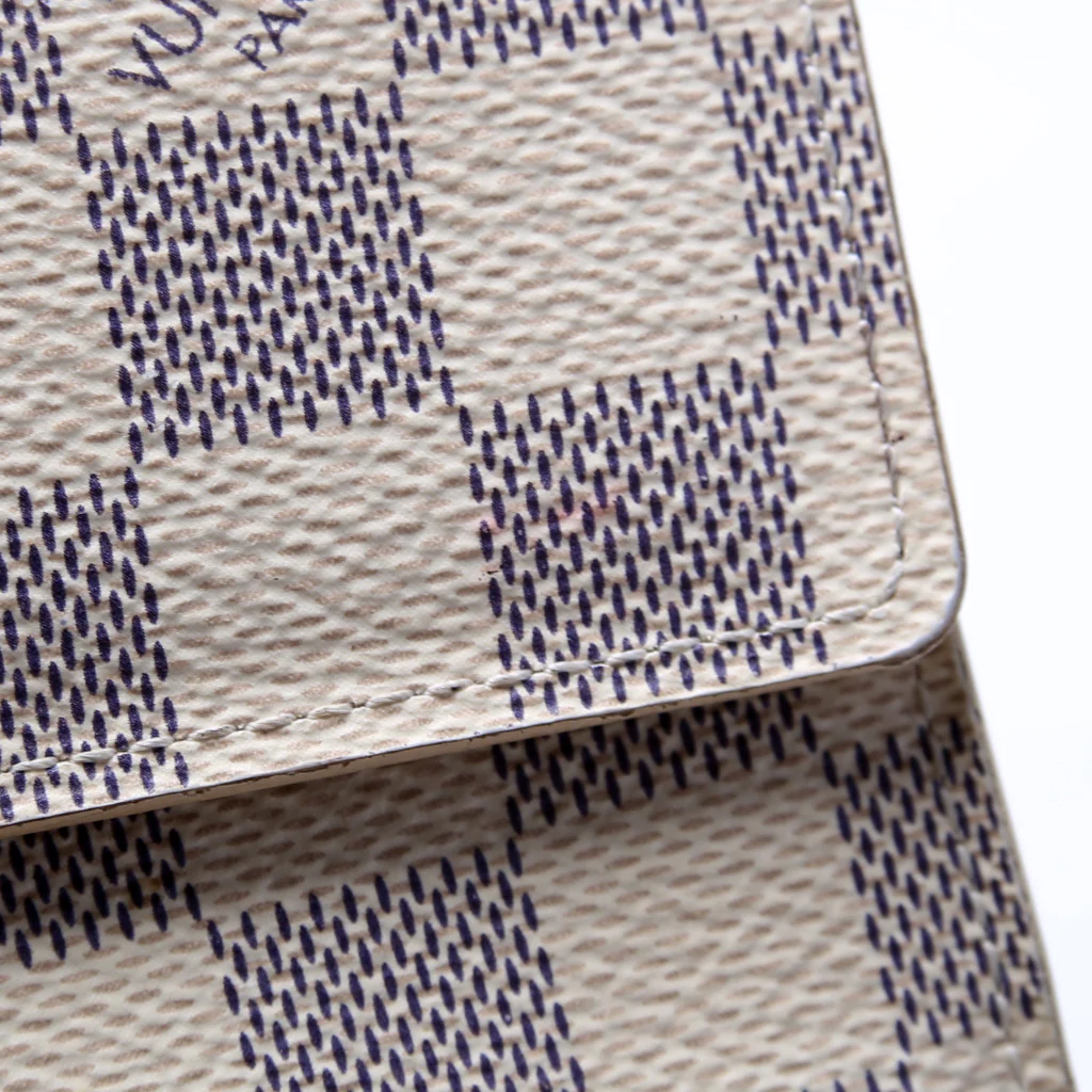 Alexandra Wallet Damier Azur - Image 7