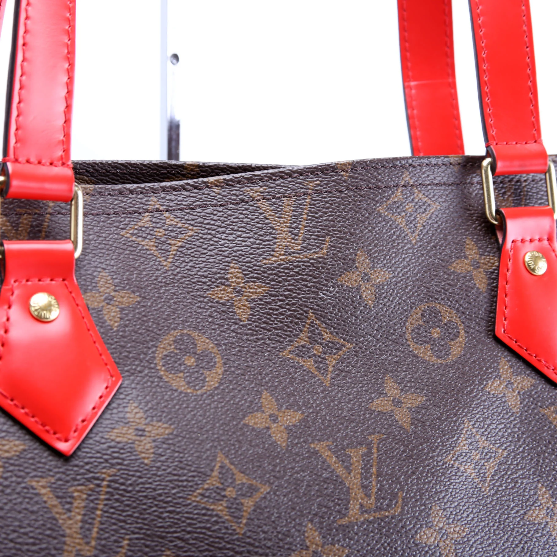 All-In MM Monogram Red/Brown - Image 5