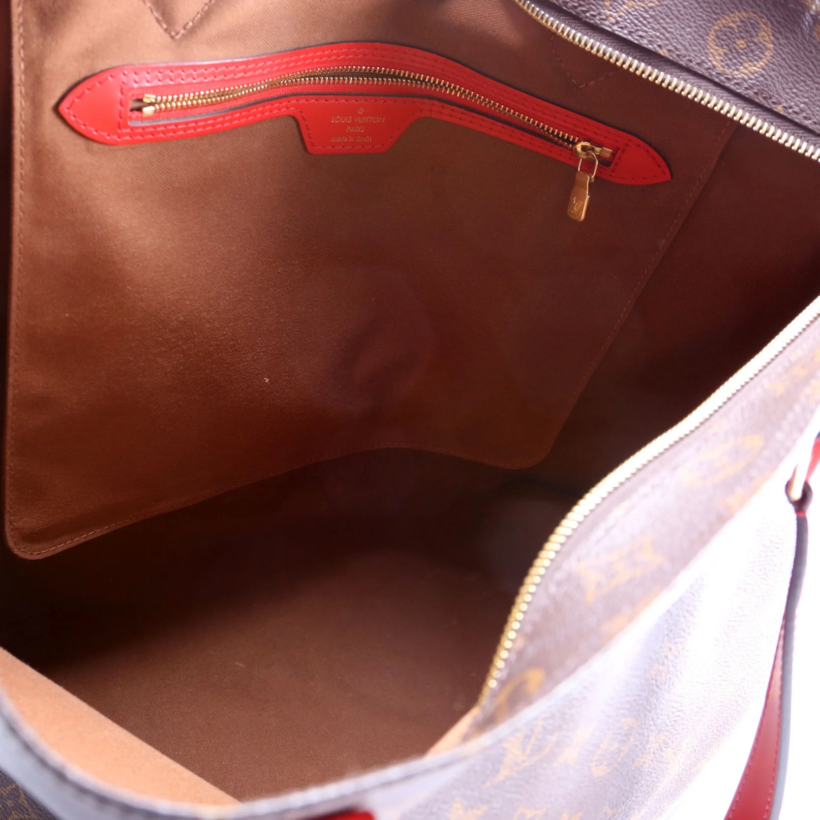 All-In MM Monogram Red/Brown - Image 8