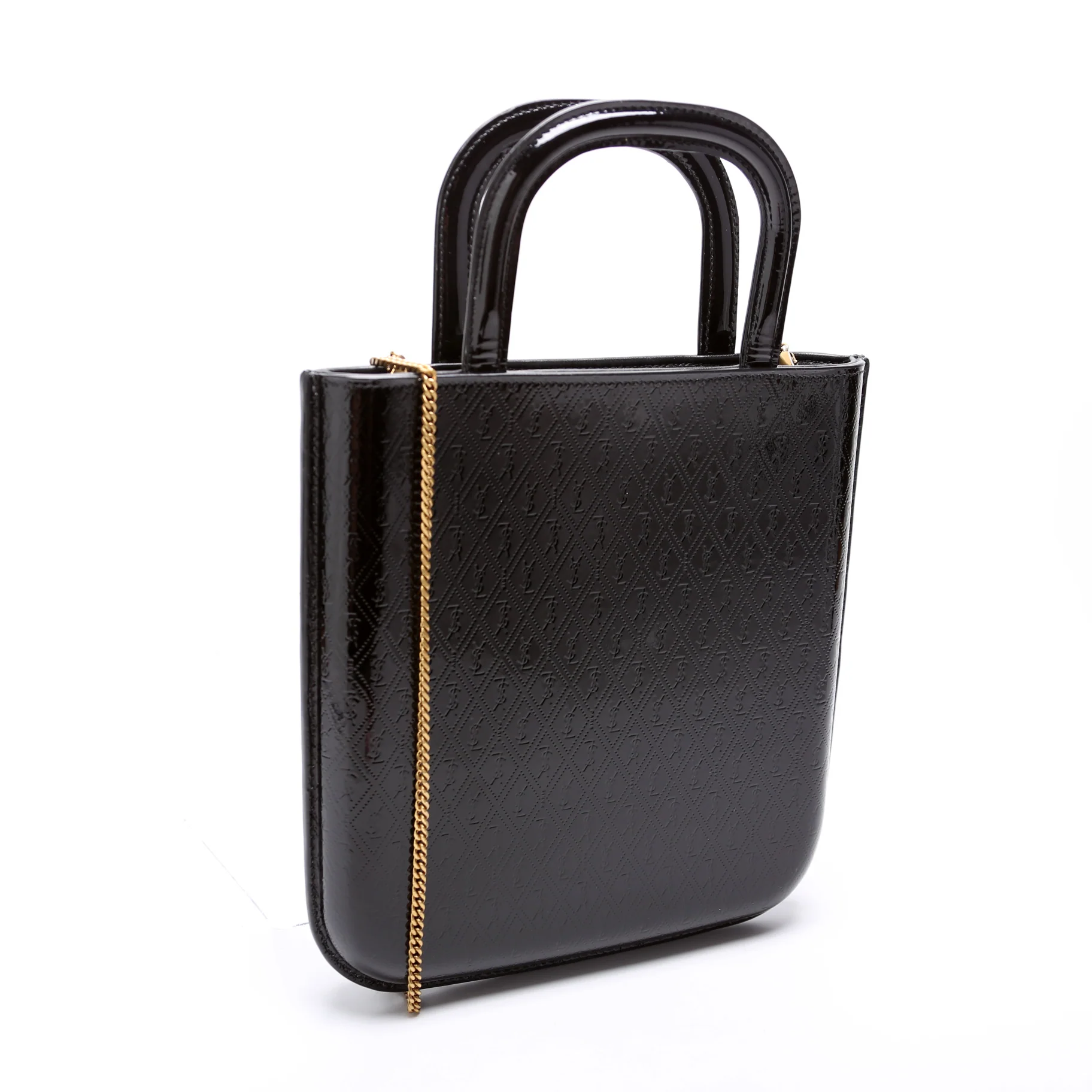 All Over Logo Embossed Mini Shopping Bag 715201 - Image 2