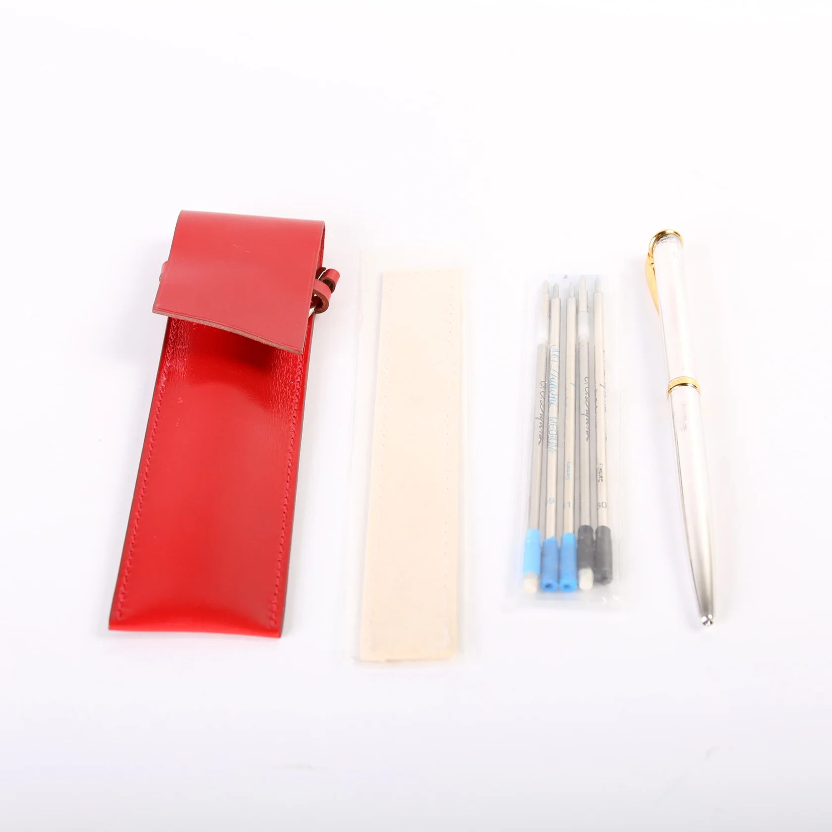 Allegro Pen 925 With Box Leather Case - Image 5