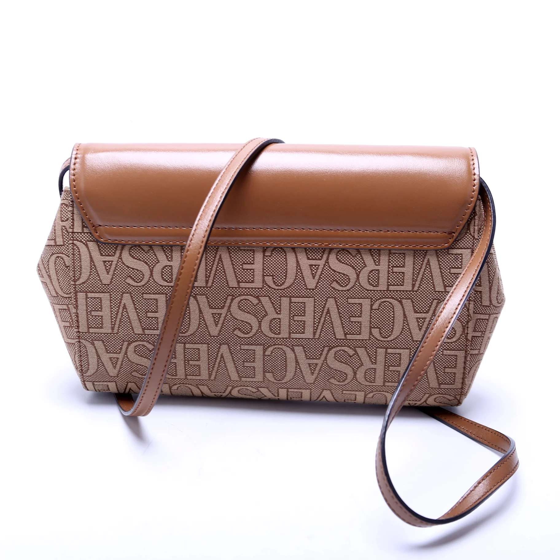 Allover La Medusa Crossbody Brown - Image 3