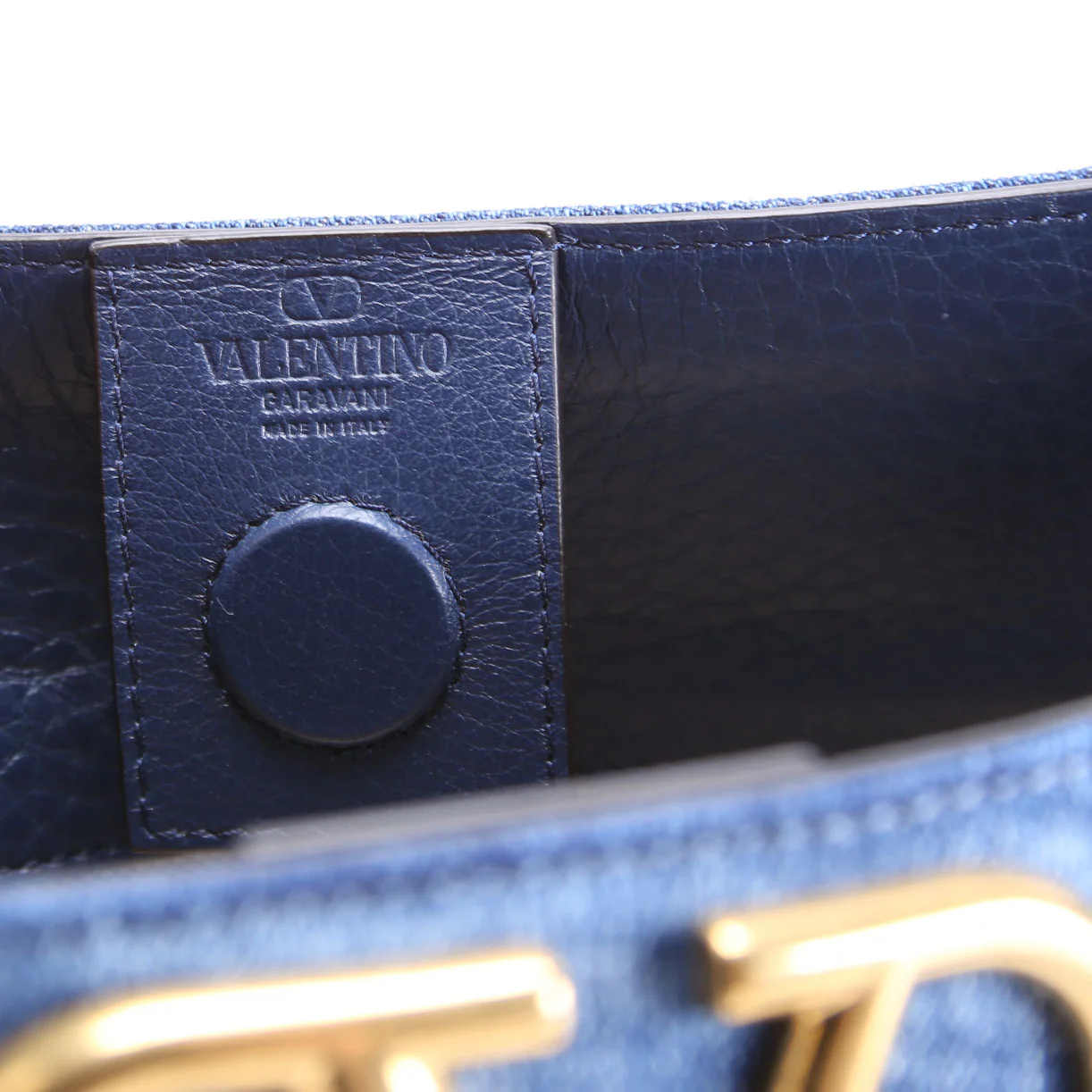 Alltime Medium Denim With Embroidered Strap Blue/Multicolor - Image 9