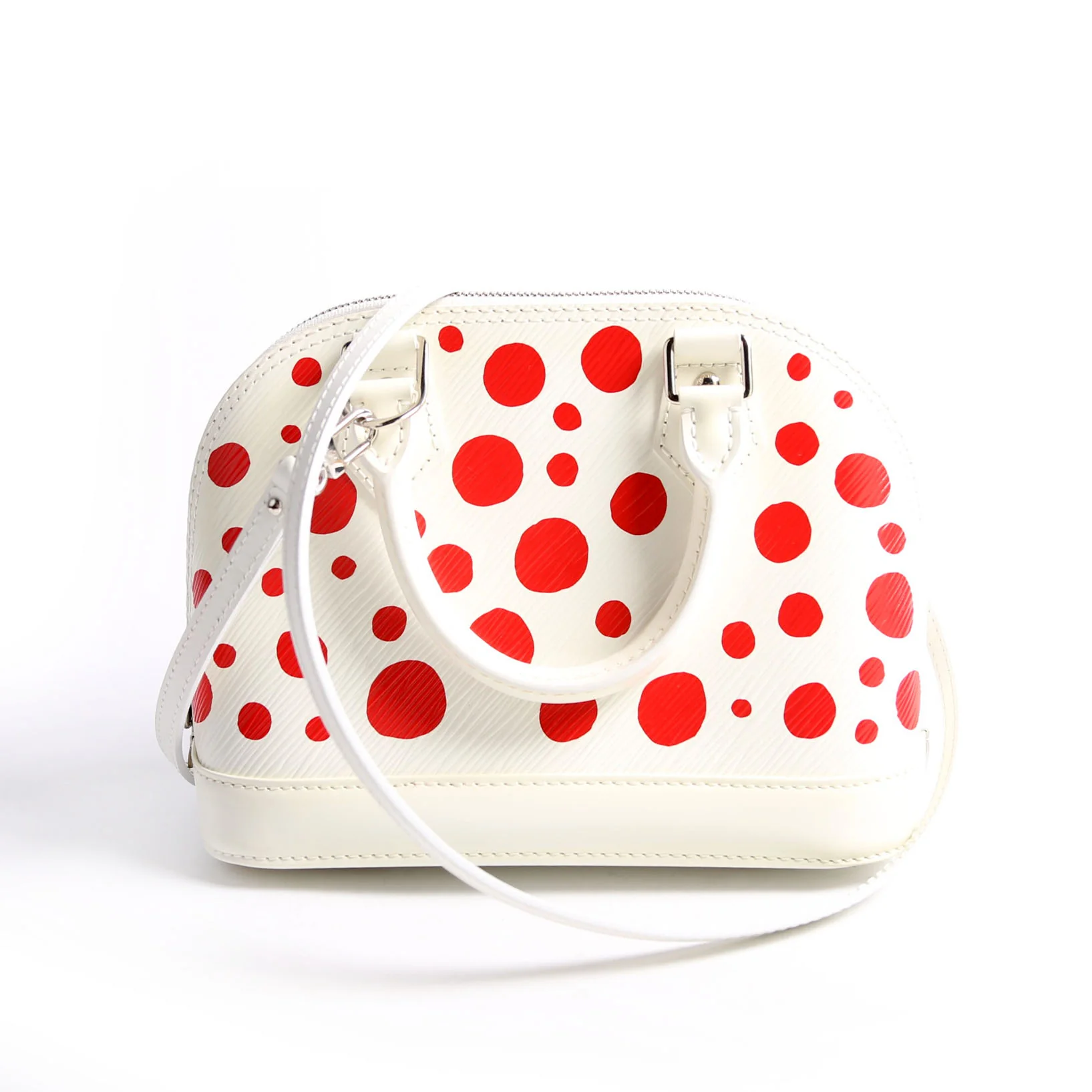 Alma BB Infinity Dots Epi White and Red - Image 2