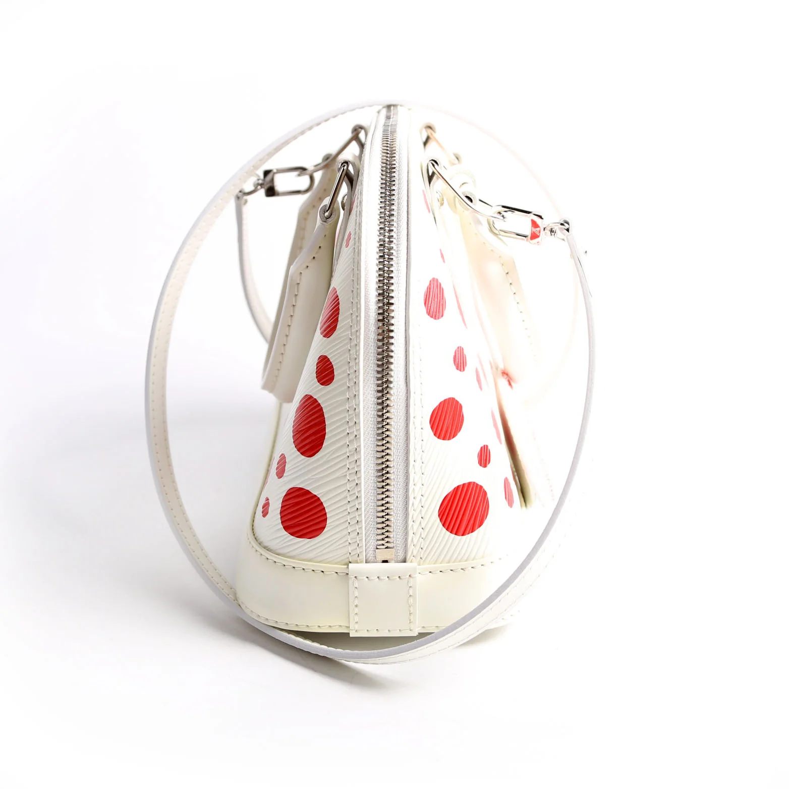 Alma BB Infinity Dots Epi White and Red - Image 3