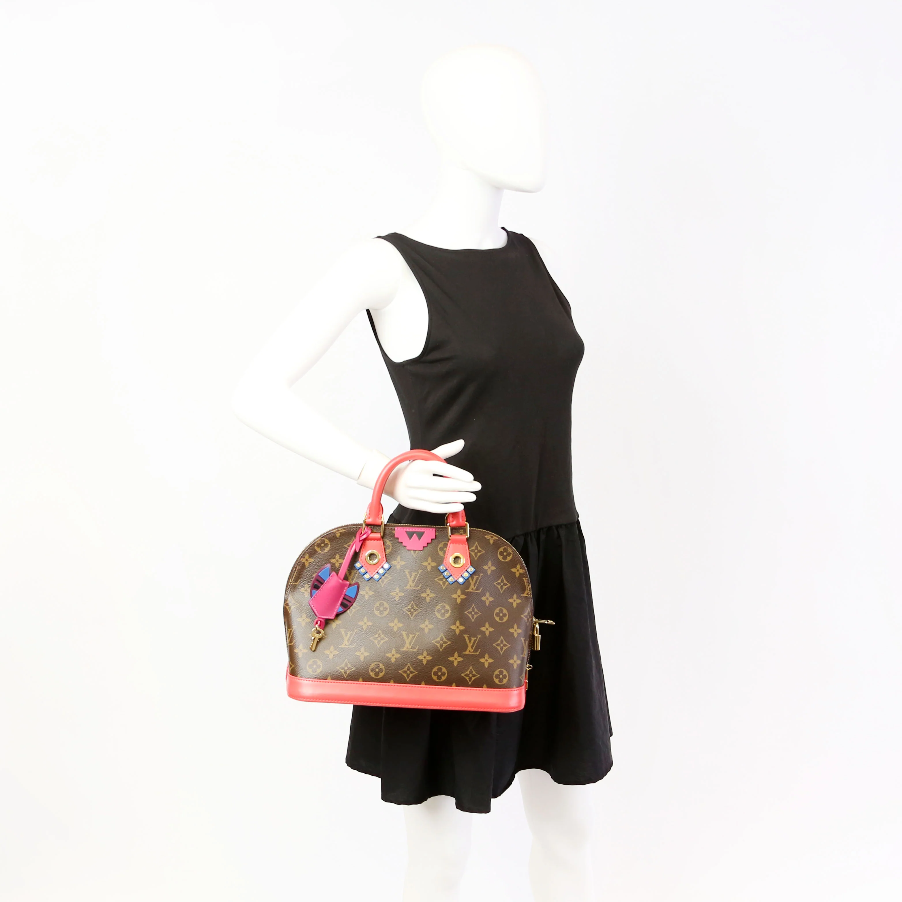 Alma PM Totem Monogram Pink - Image 16