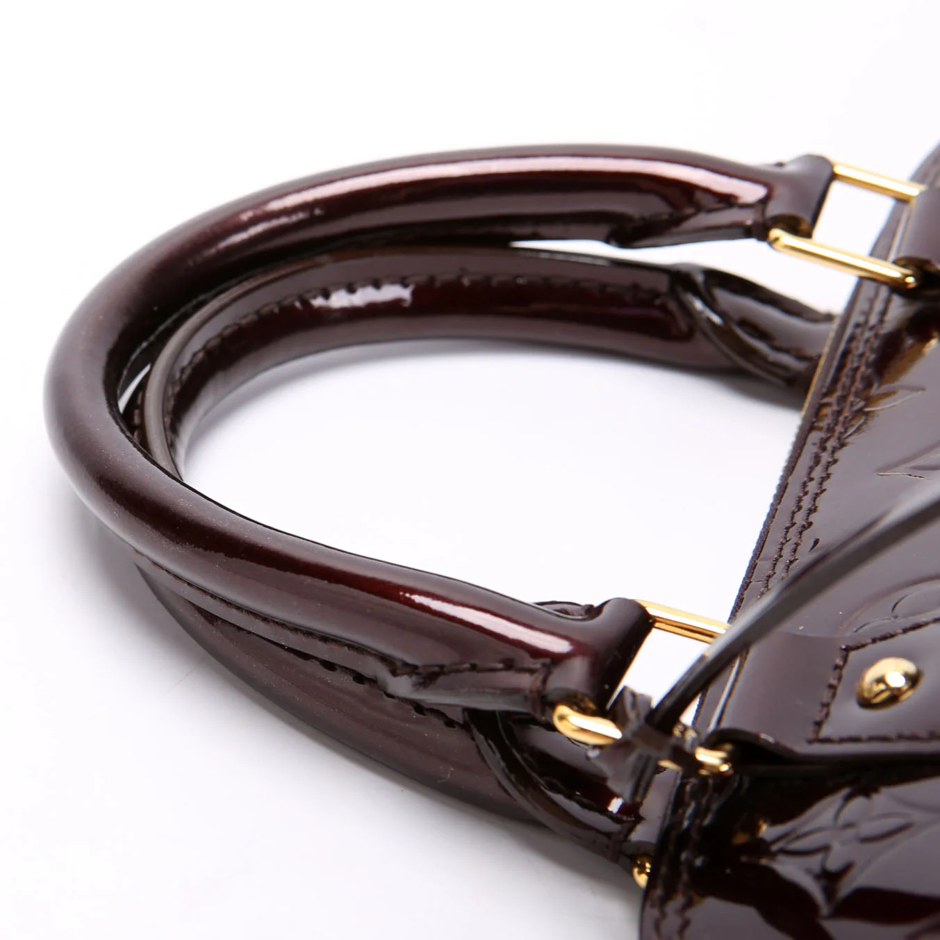 Alma Pm Vernis Burgundy - Image 7