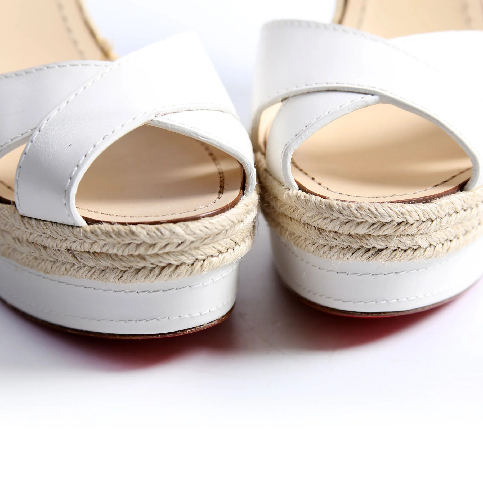 Almeria 120MM Espadrille Wedges Size 41 - Image 8
