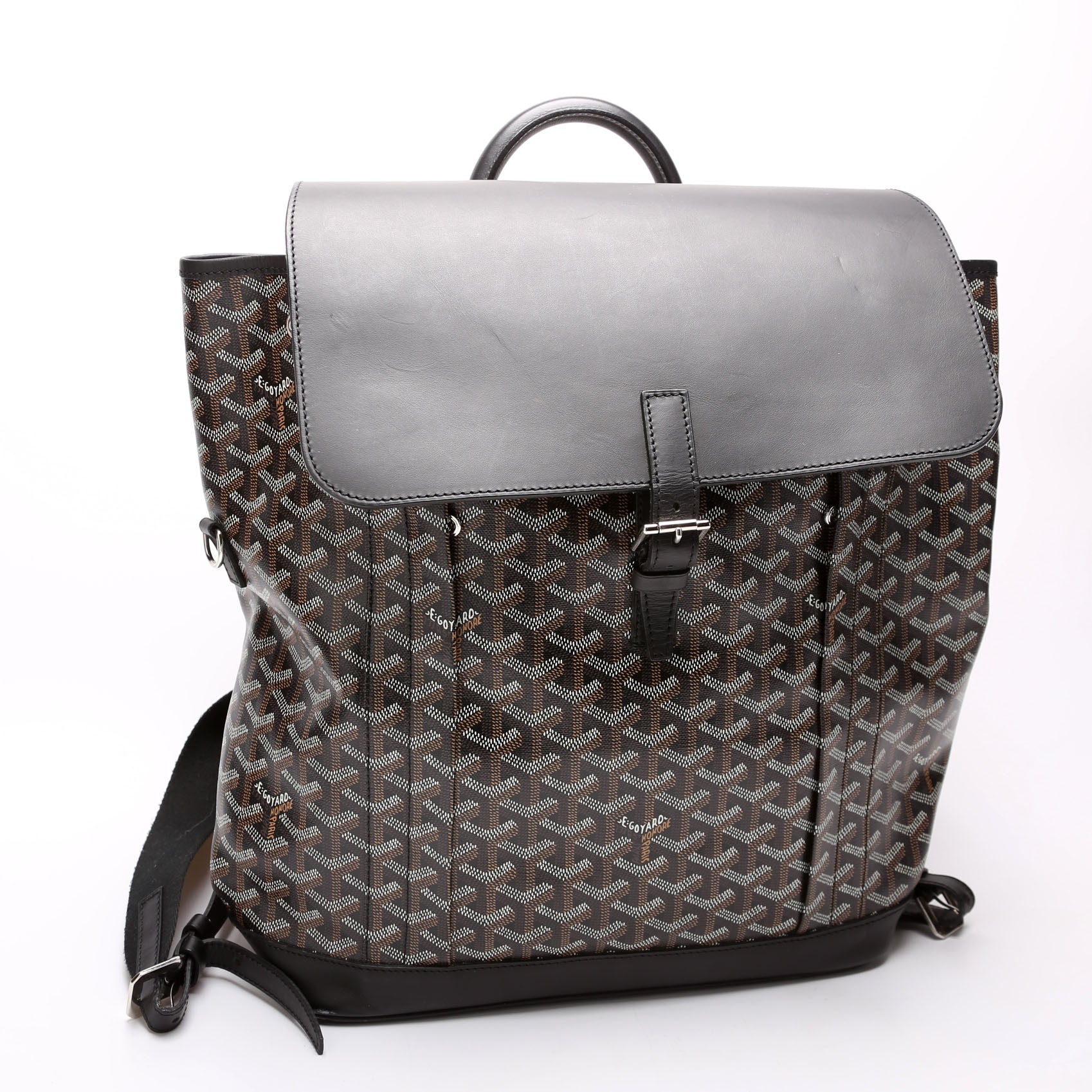 Alpin Backpack Goyardine Black - Image 2