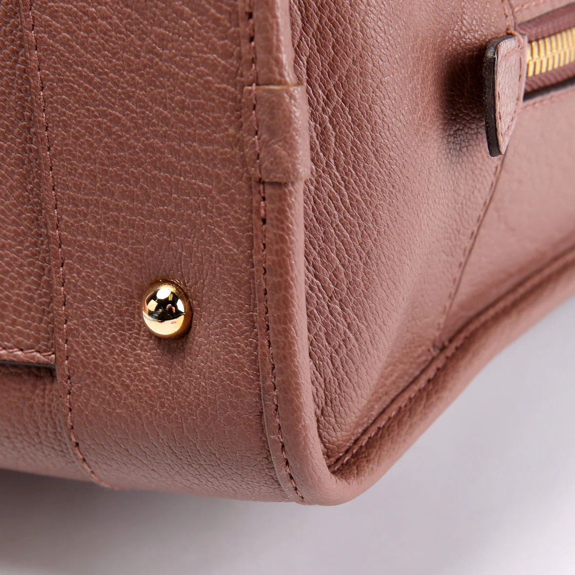 Amazona 36 Leather Satchel Mauve - Image 8