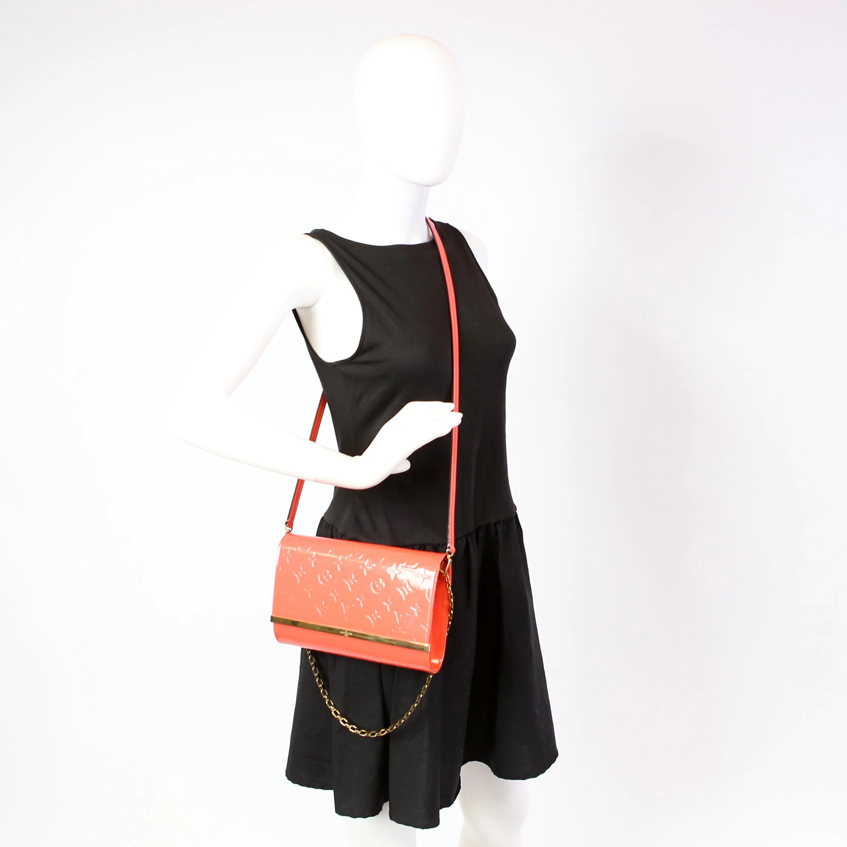 Ana Clutch Vernis Coral - Image 15
