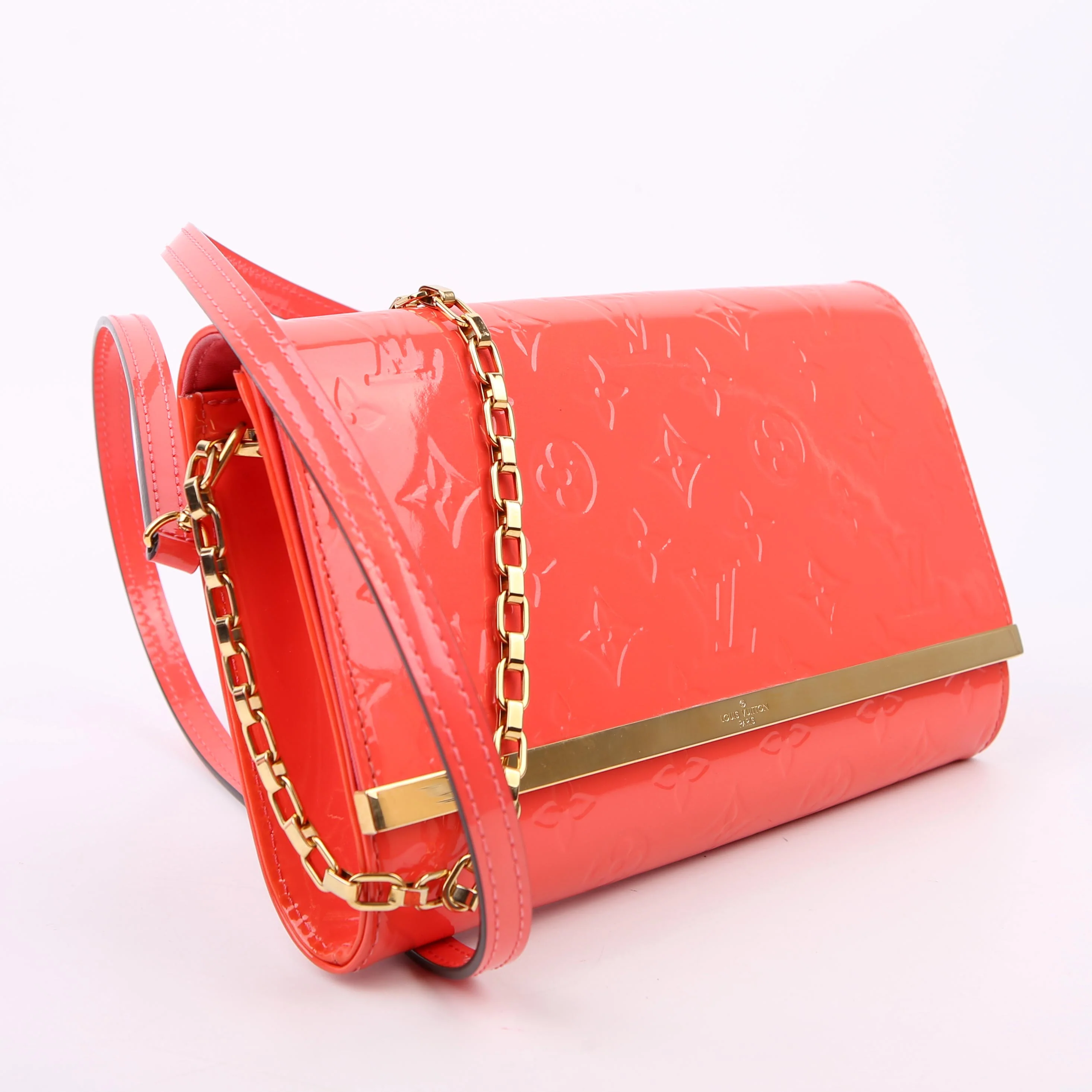 Ana Clutch Vernis Coral - Image 2