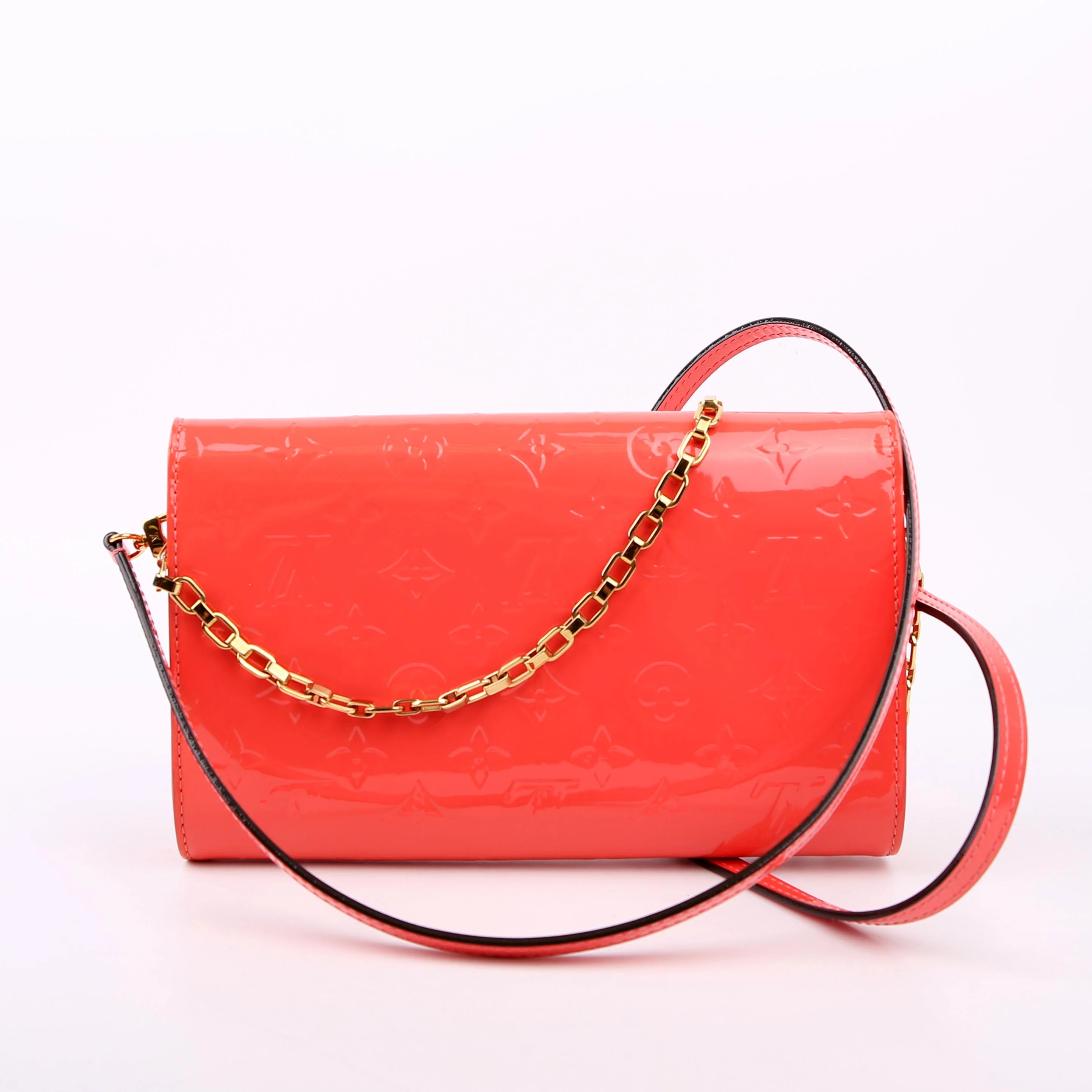 Ana Clutch Vernis Coral - Image 3