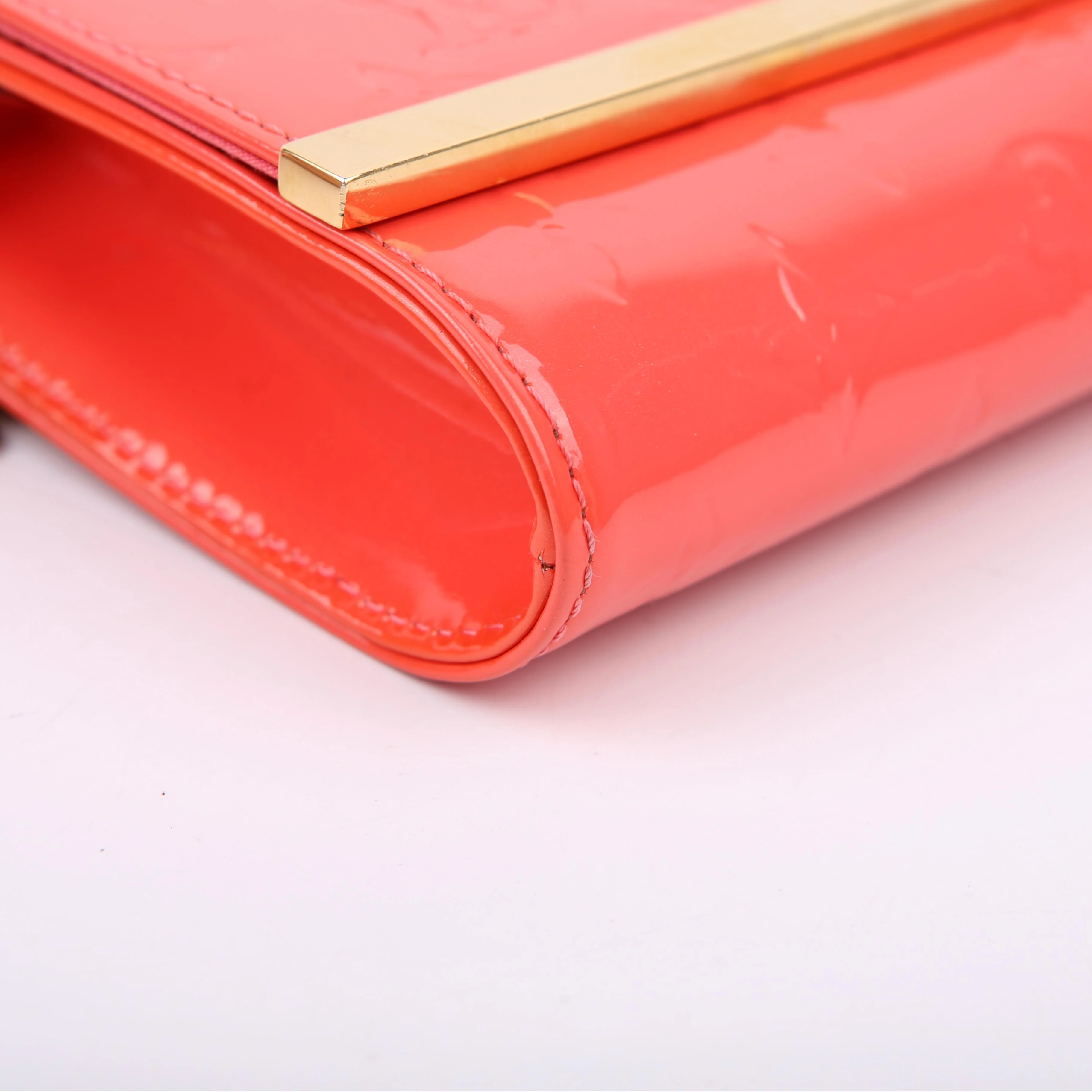 Ana Clutch Vernis Coral - Image 5