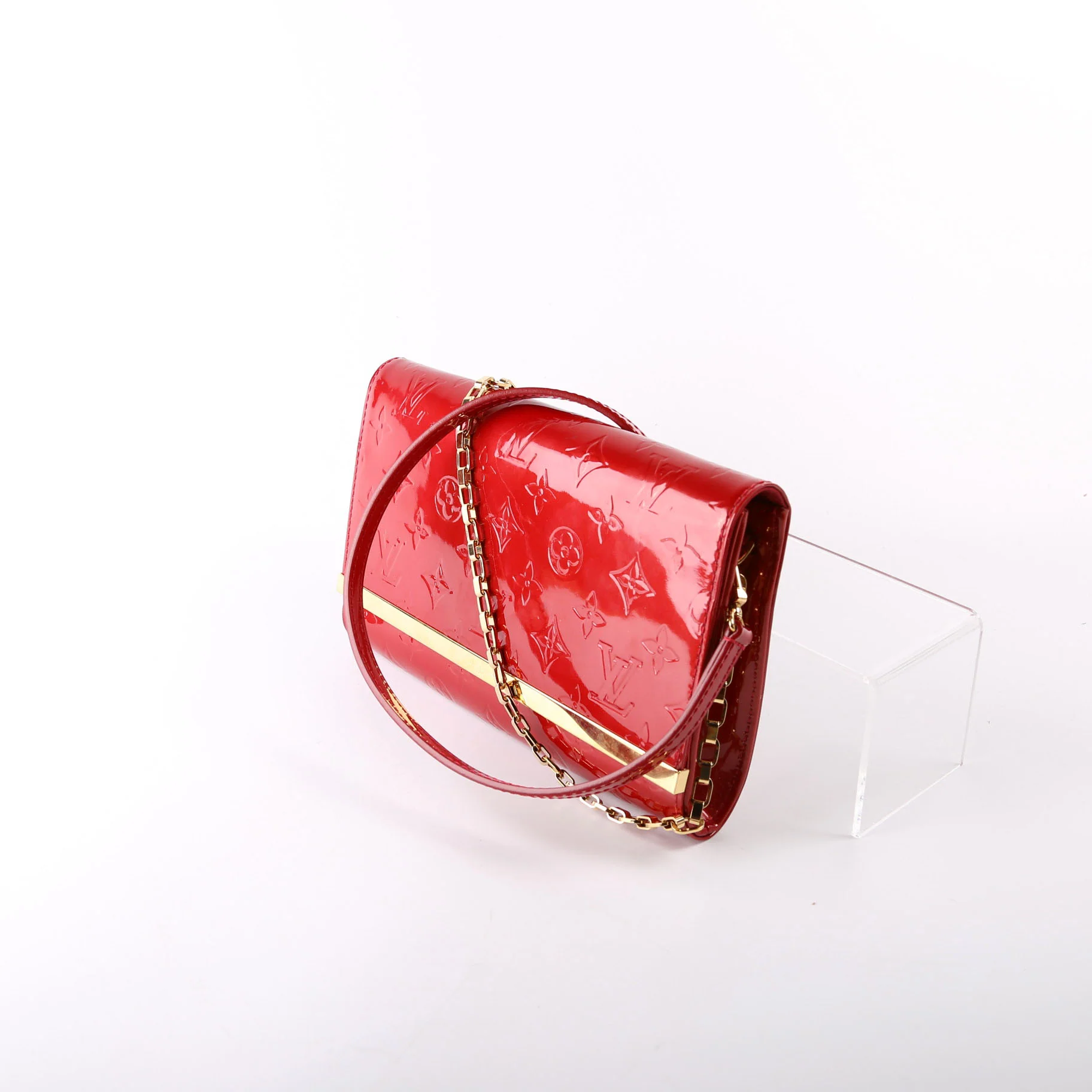 Ana Clutch Vernis Red - Image 2