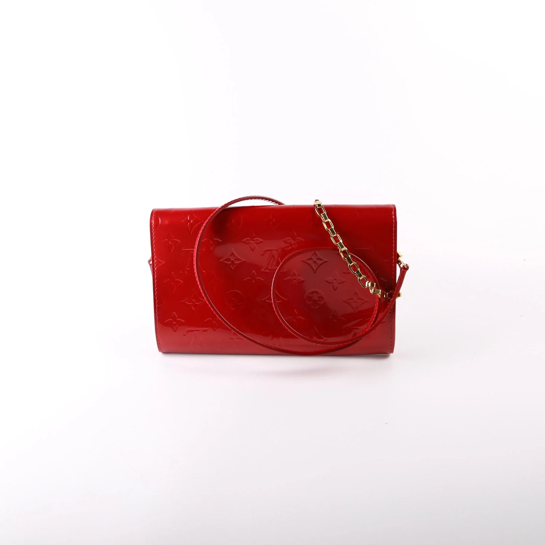 Ana Clutch Vernis Red - Image 3
