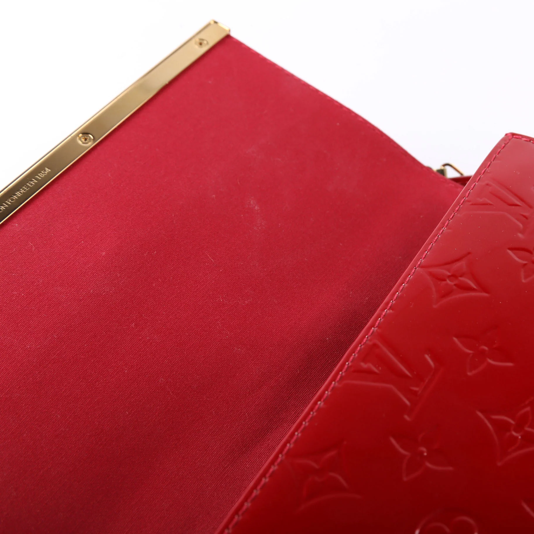 Ana Clutch Vernis Red - Image 7