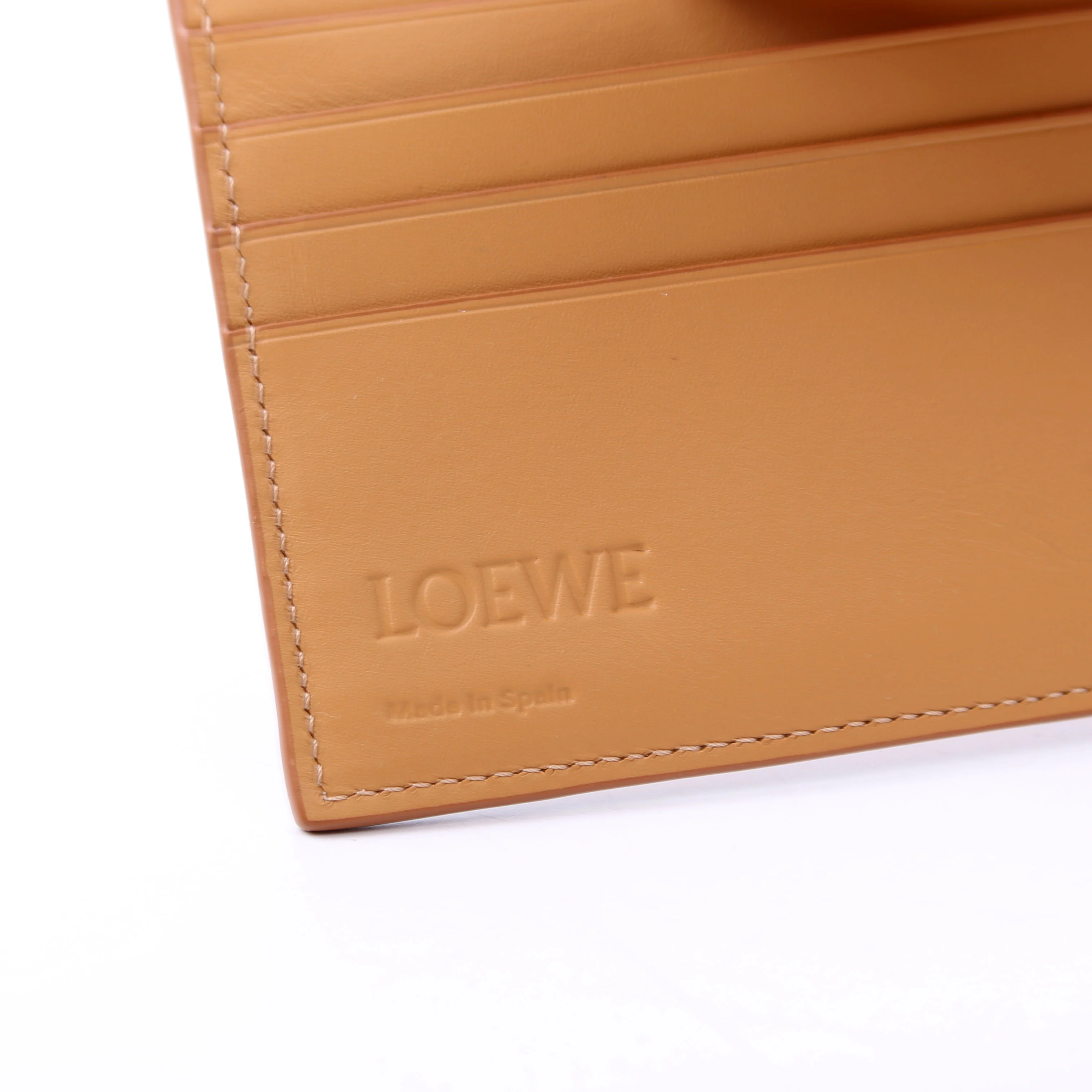 Anagram Bifold Wallet Calfskin Brown - Image 10