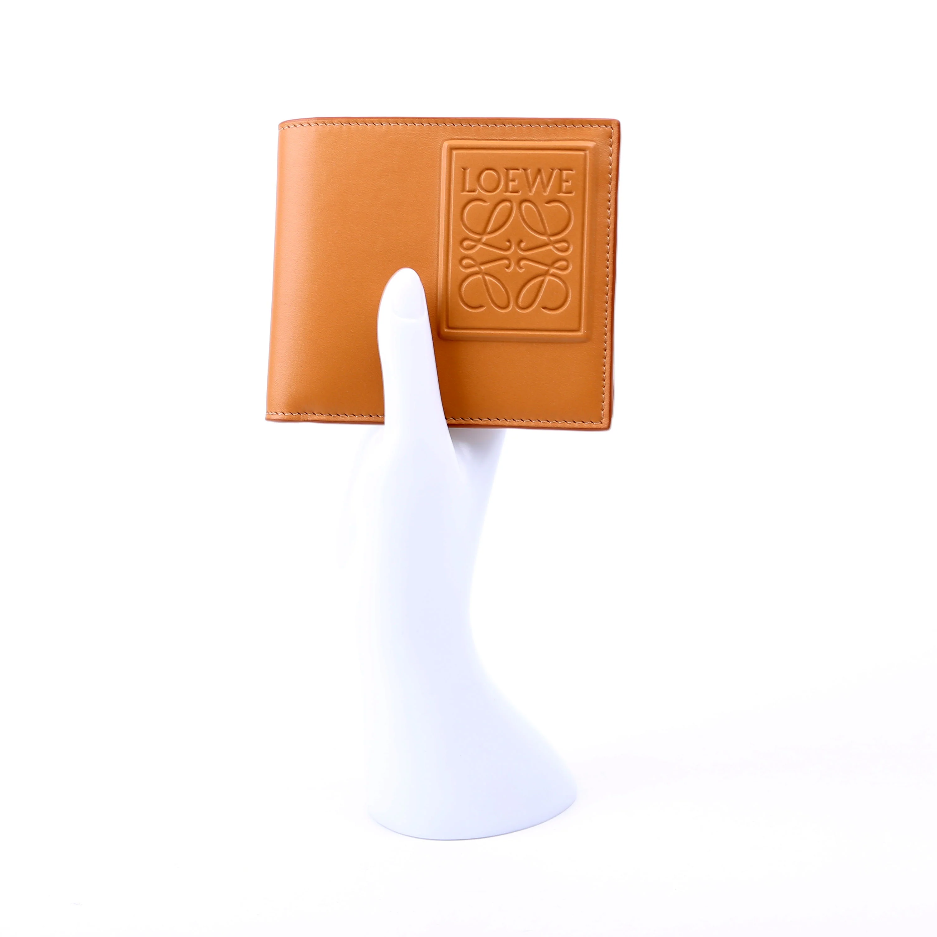 Anagram Bifold Wallet Calfskin Brown - Image 11