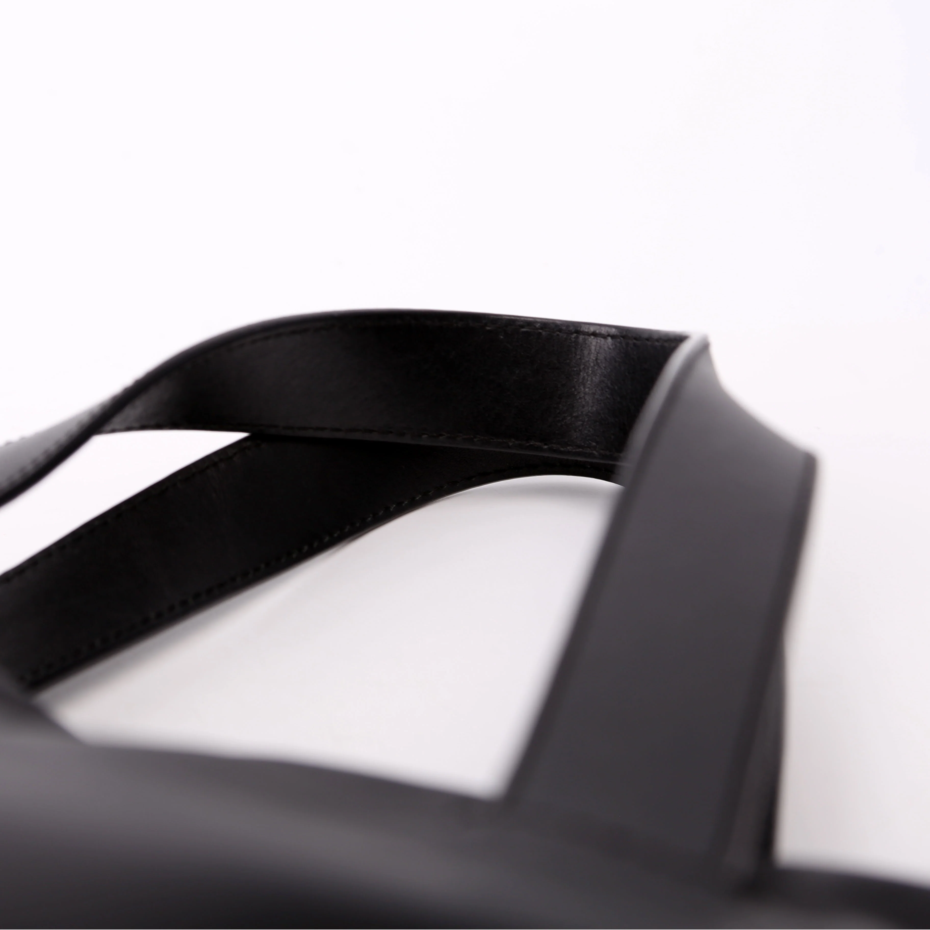 Anagram Logo Shopping Tote Leather Black - Image 7